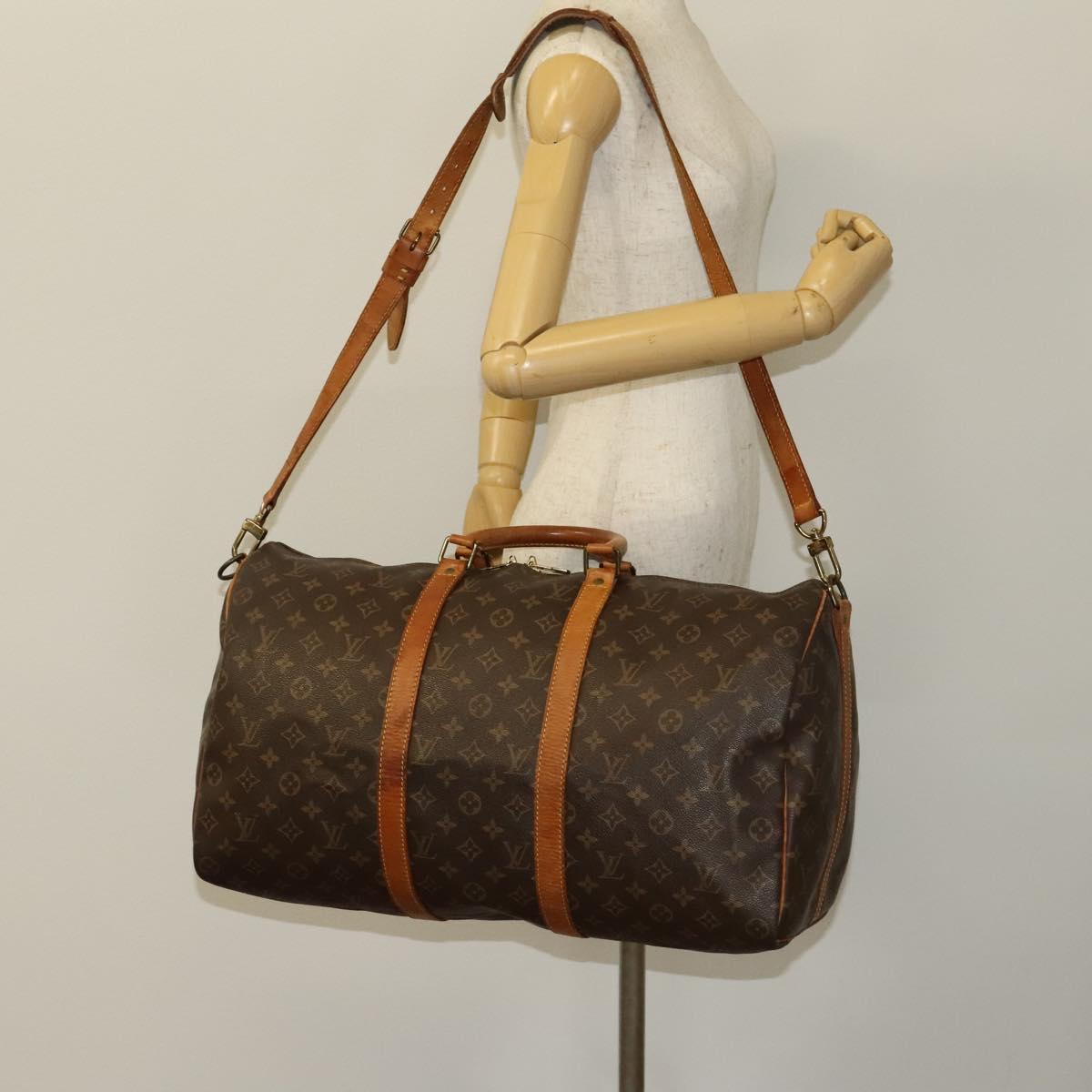 Monogram Keepall Bandouliere 50 Boston Bag