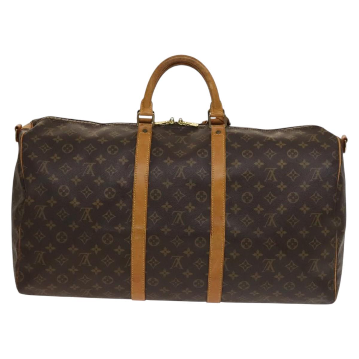 Monogram Keepall Bandouliere 55 Boston Bag