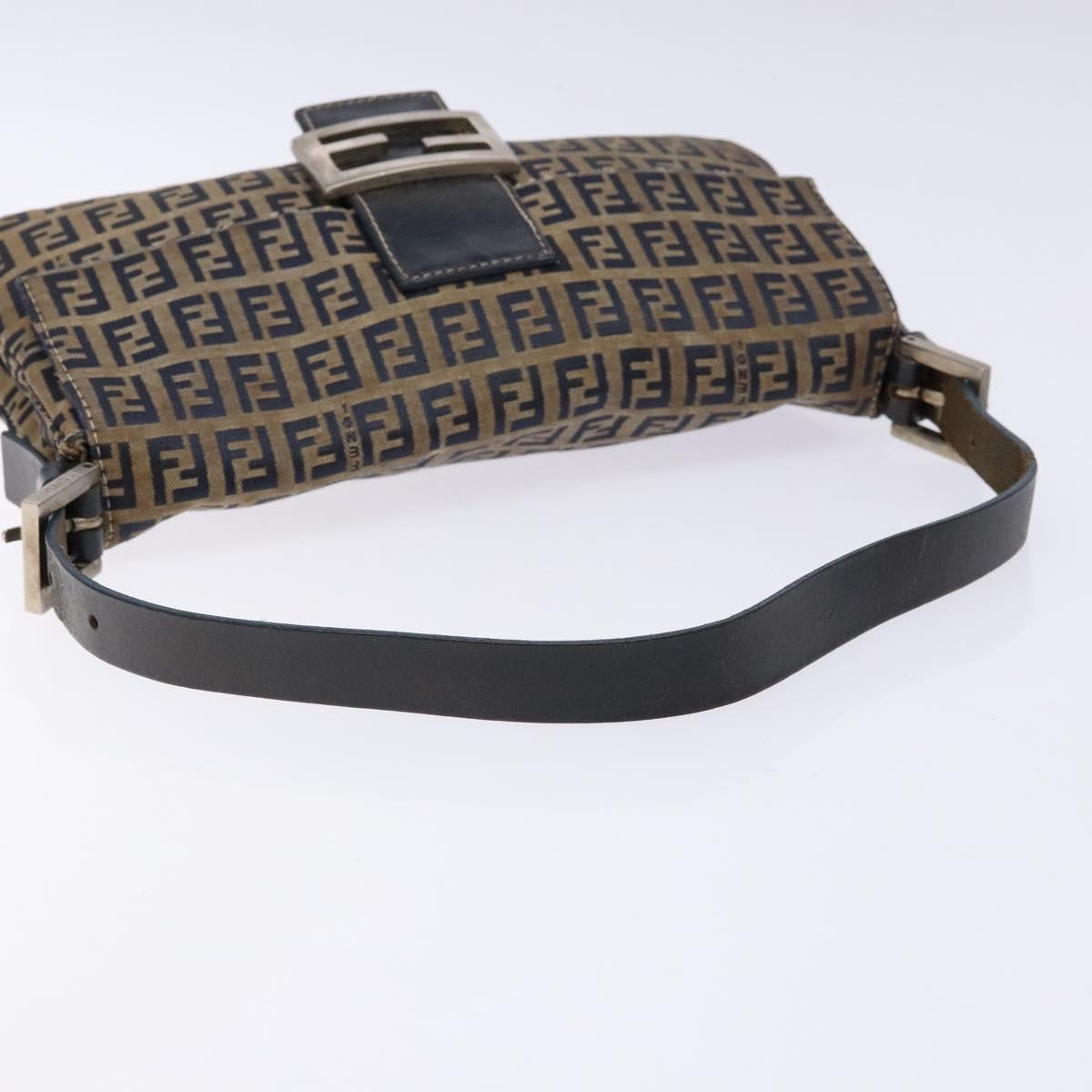 Zucchino Canvas Mamma Baguette Shoulder Bag Navy Silver