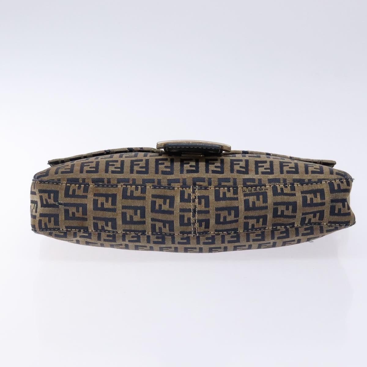Zucchino Canvas Mamma Baguette Shoulder Bag Navy Silver