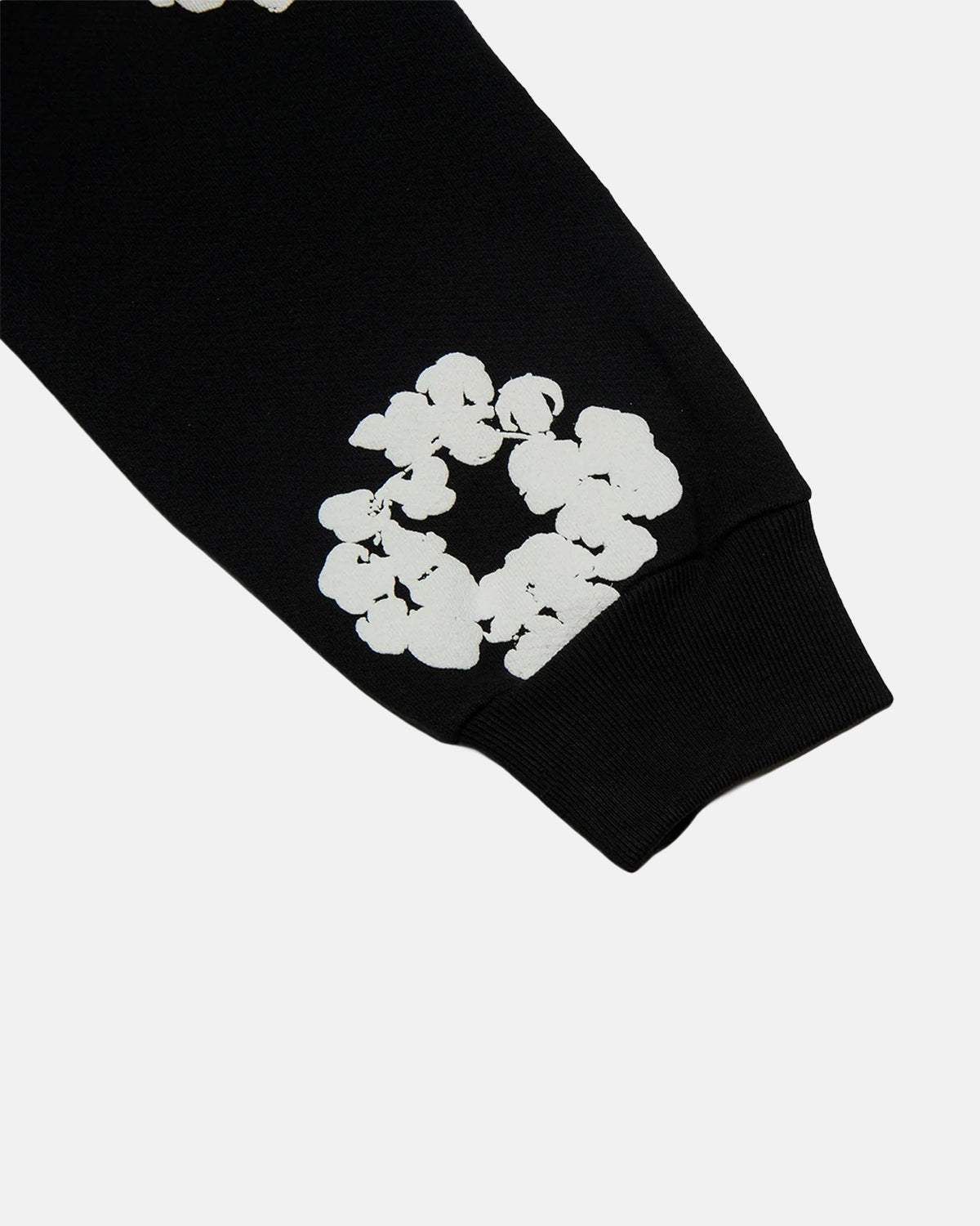 Denim Tears The Cotton Wreath Black Hoodie