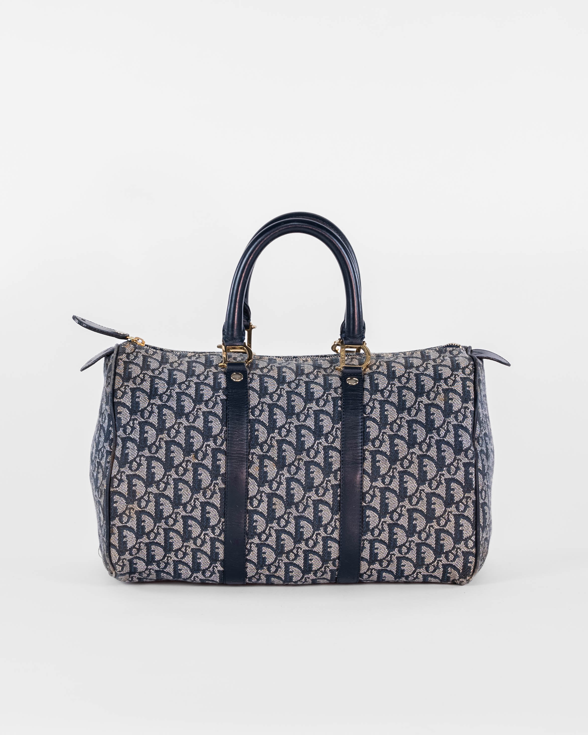 Trotter Canvas Hand Bag Navy