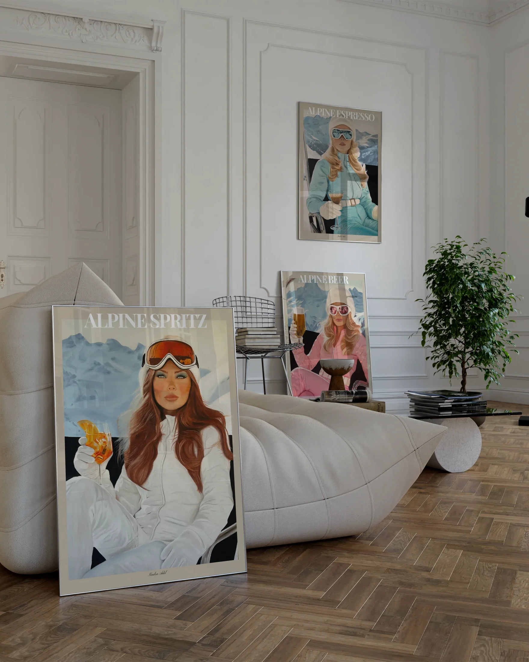 "Alppiespresso" -juliste