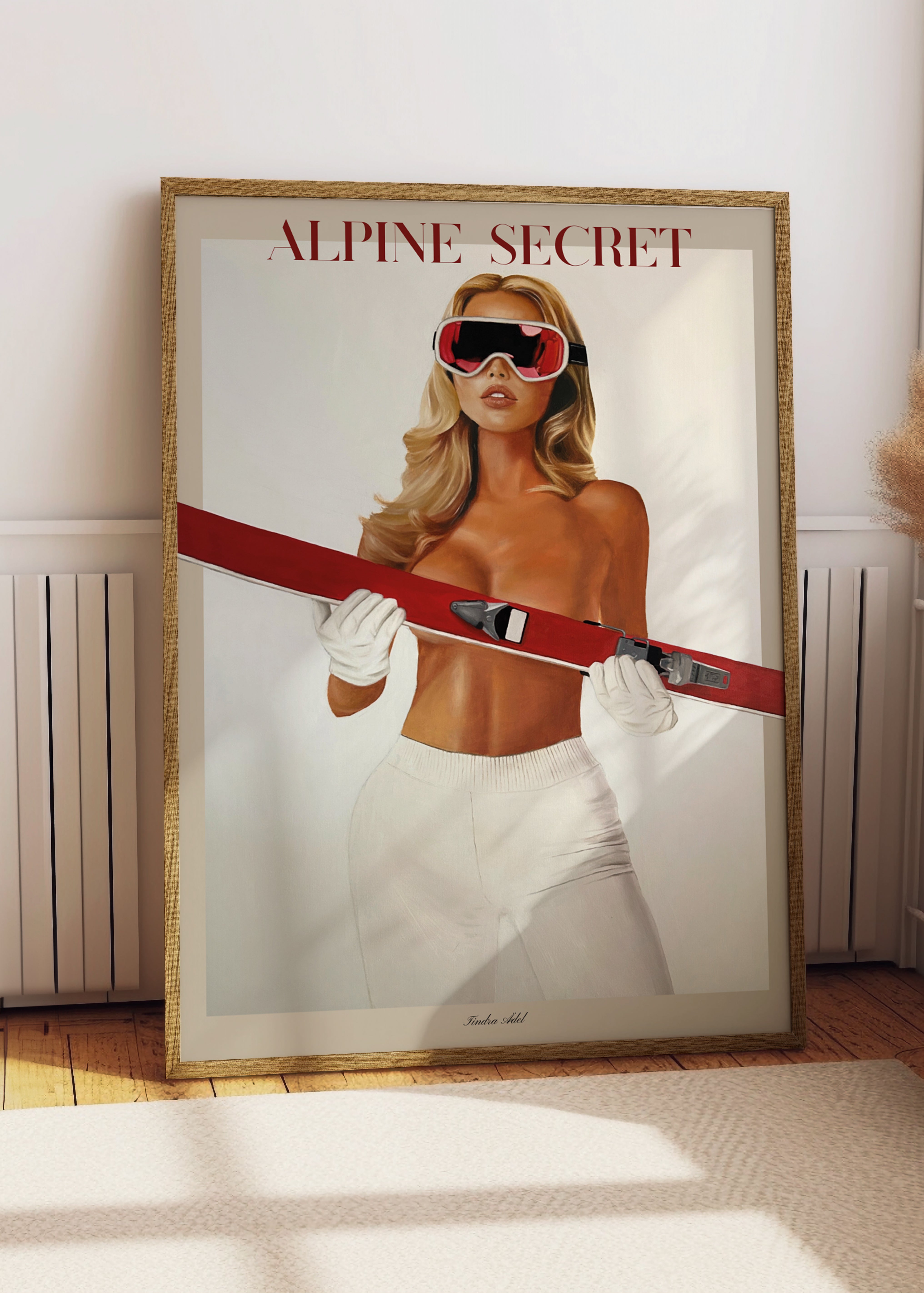 "Alppien salaisuus" -juliste