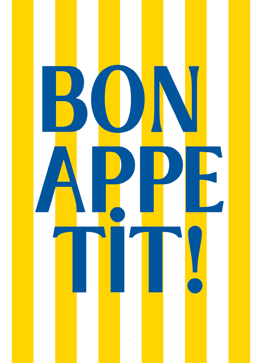 Bon Appetit -juliste