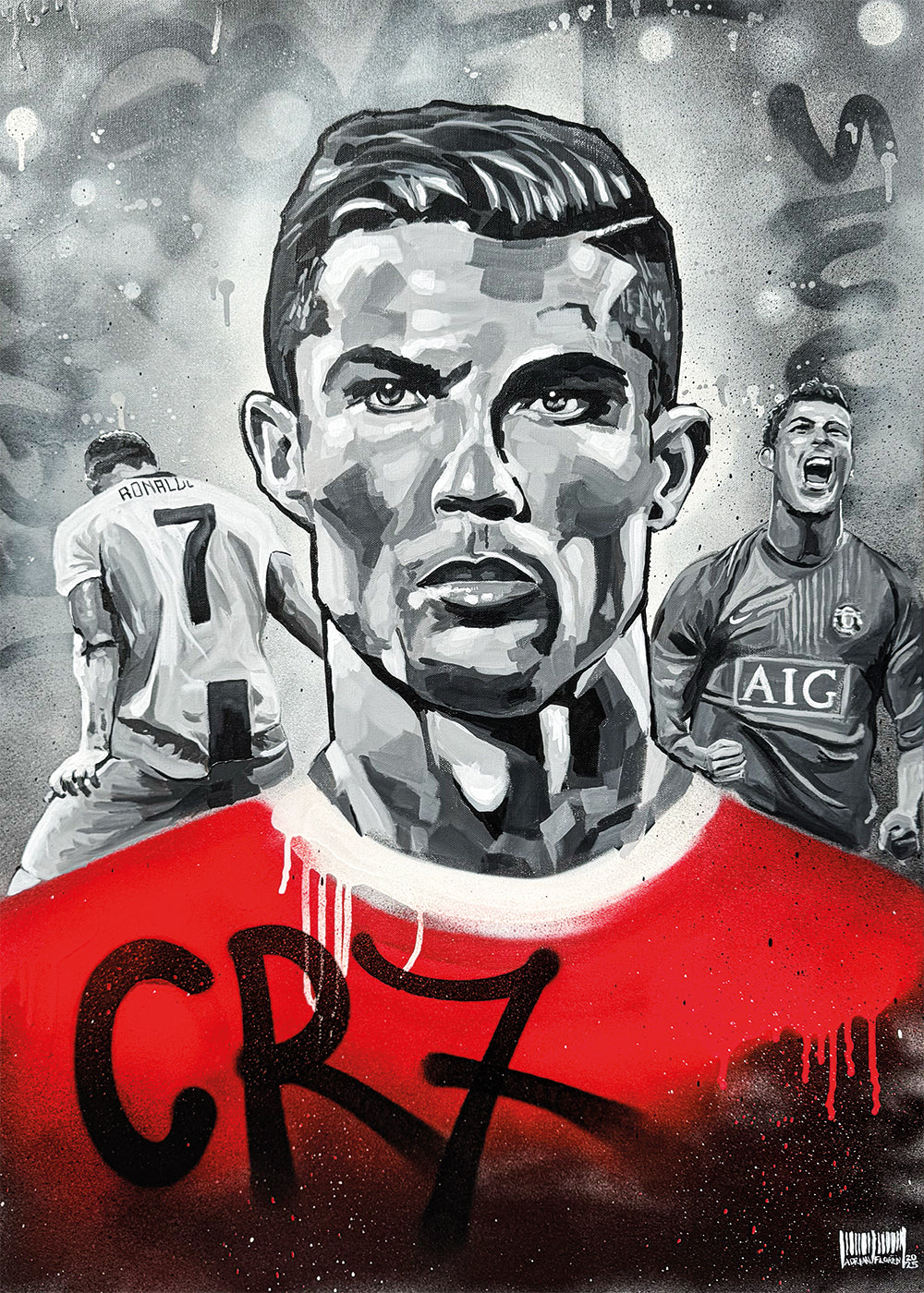 "CR7"-juliste