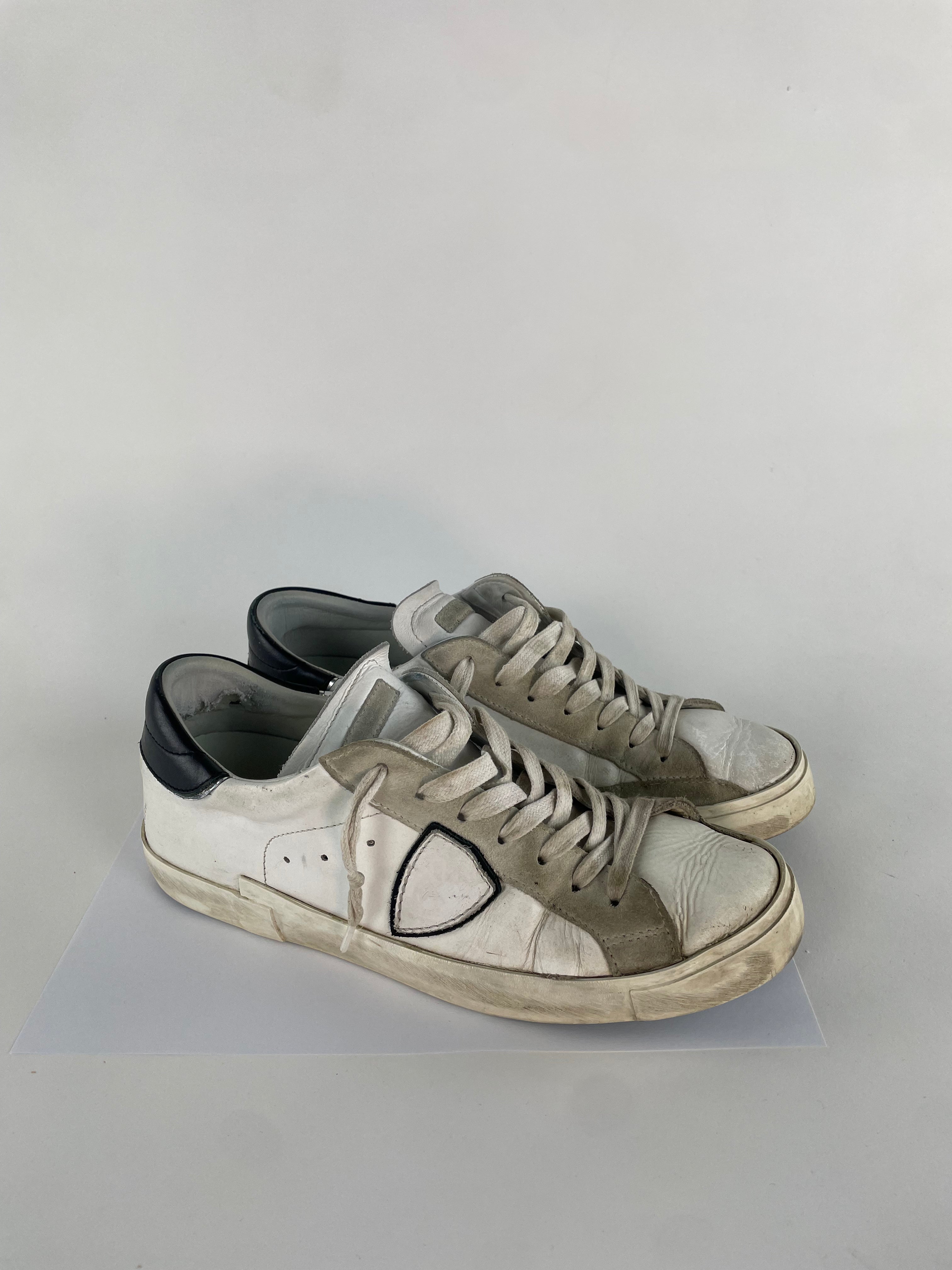 AK008. Men´s PRSX Low White Black