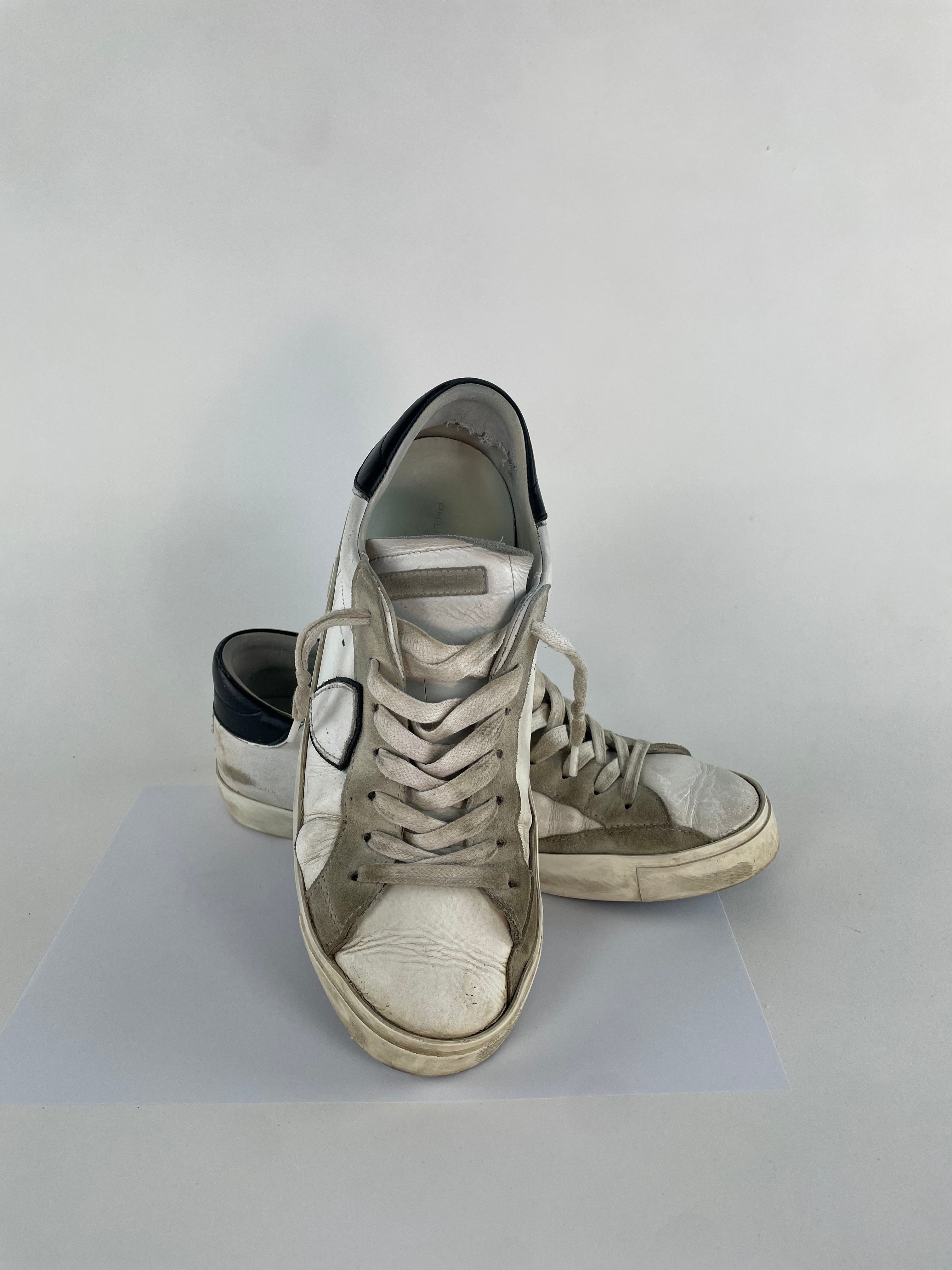 AK008. Men´s PRSX Low White Black