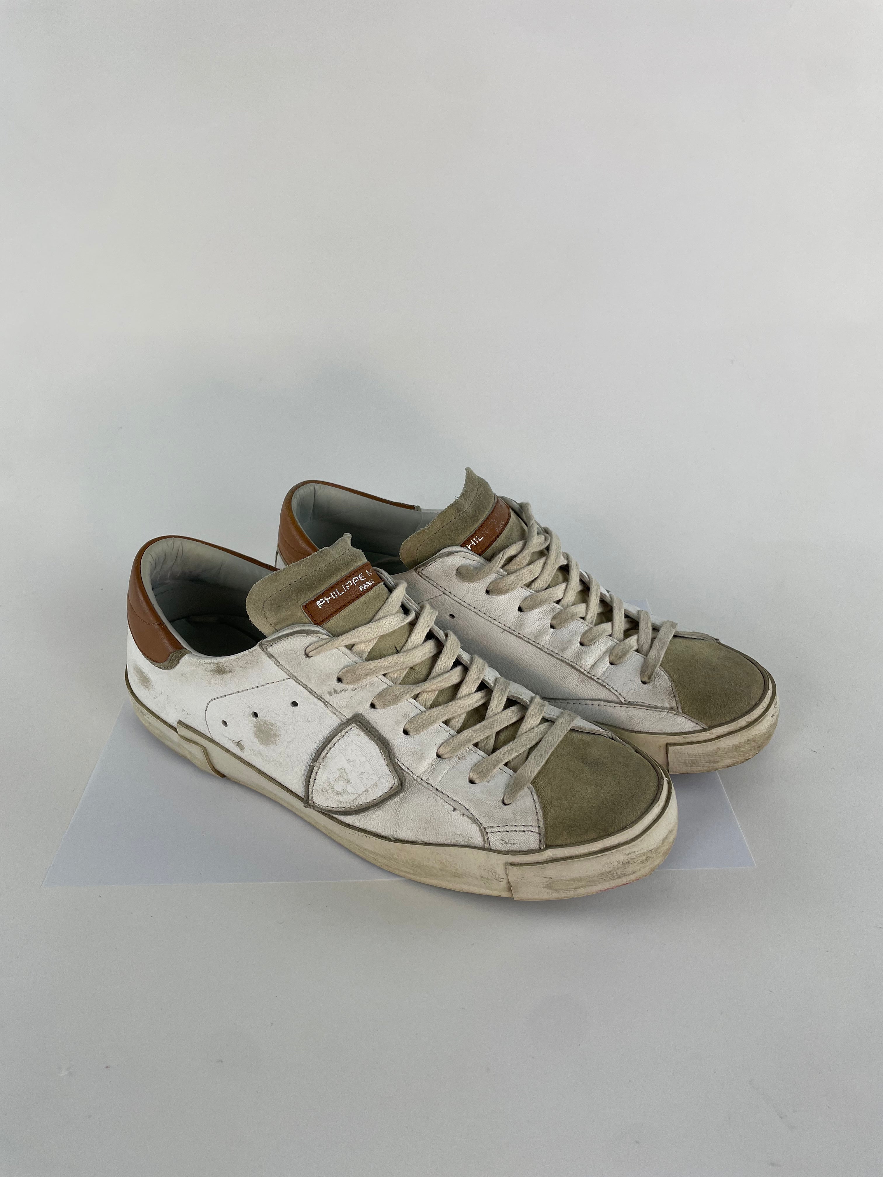 AK005. Men´s PRSX Low Beige Brown