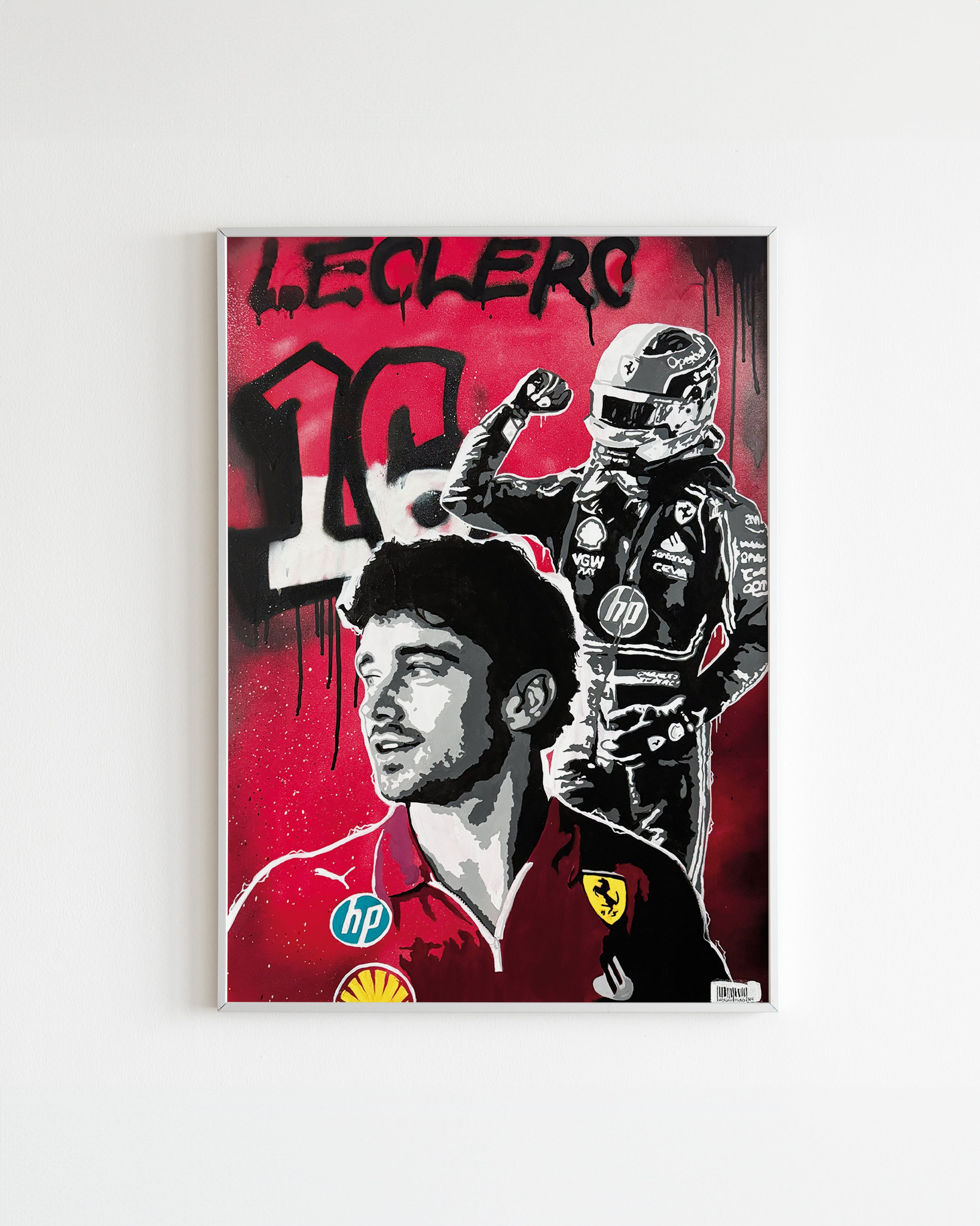 "Leclerc" Poster