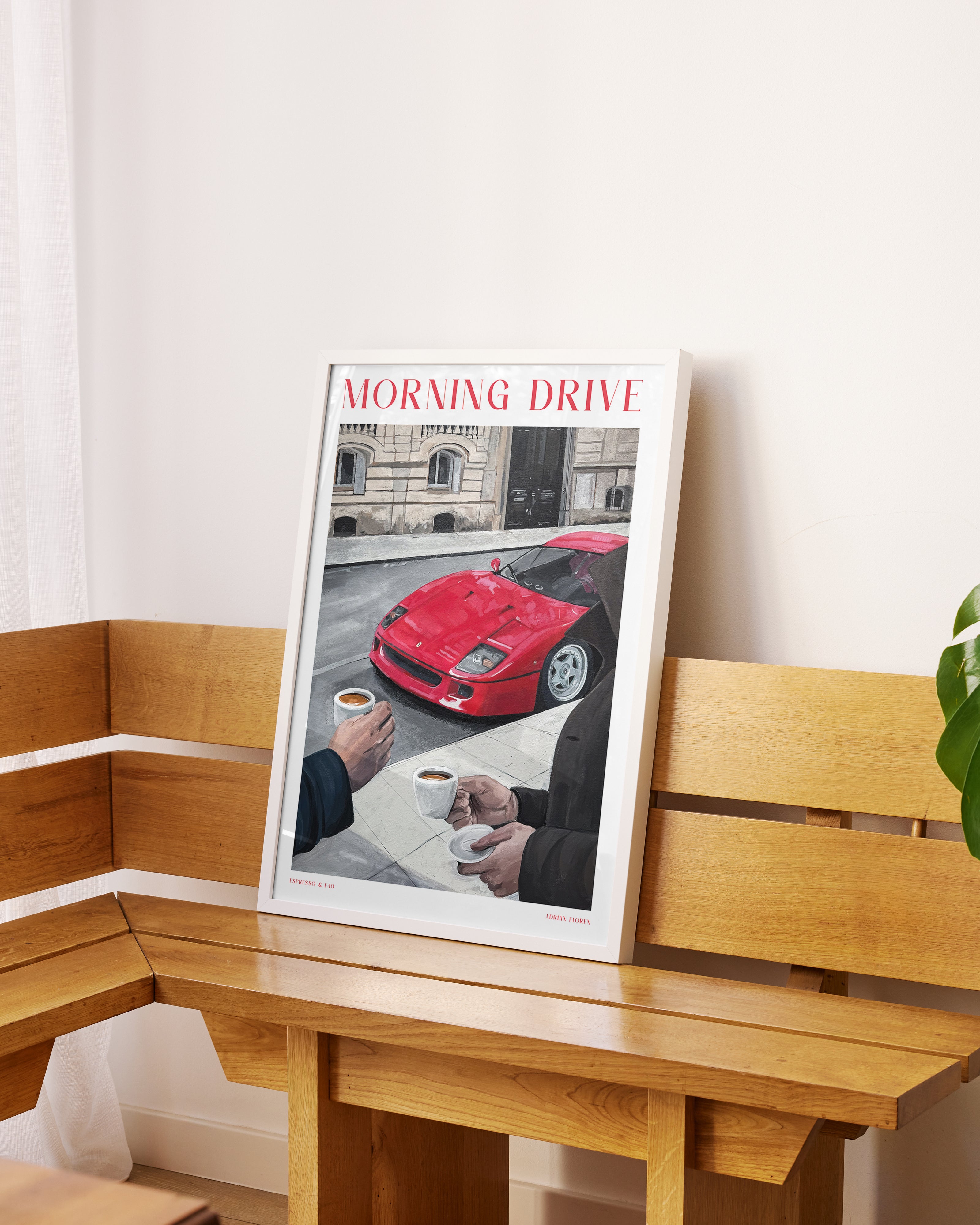 "Morning Drive" Poster