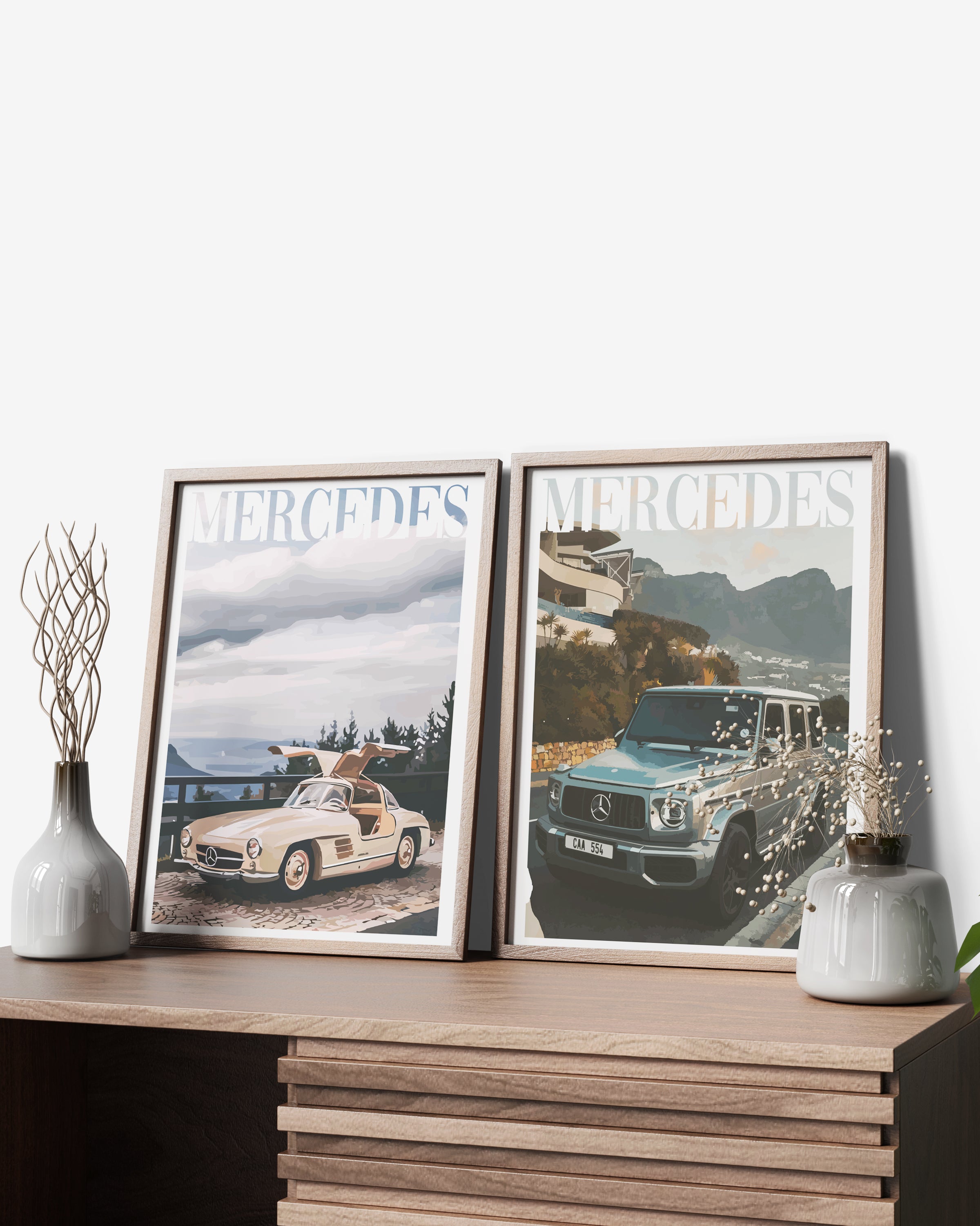 "Old Money Mercedes No.5" Poster