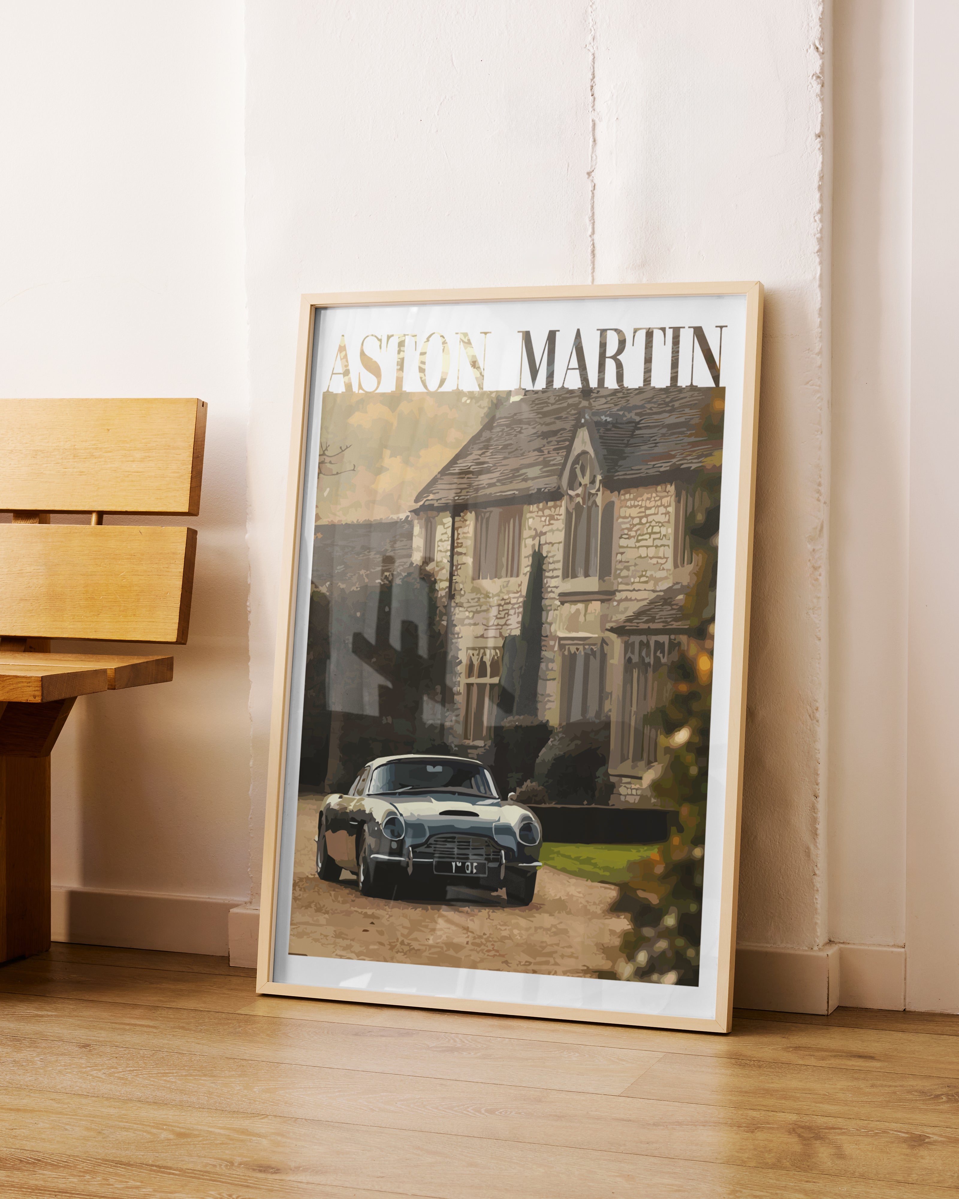 "Old Money Aston Martin No.1" Poster