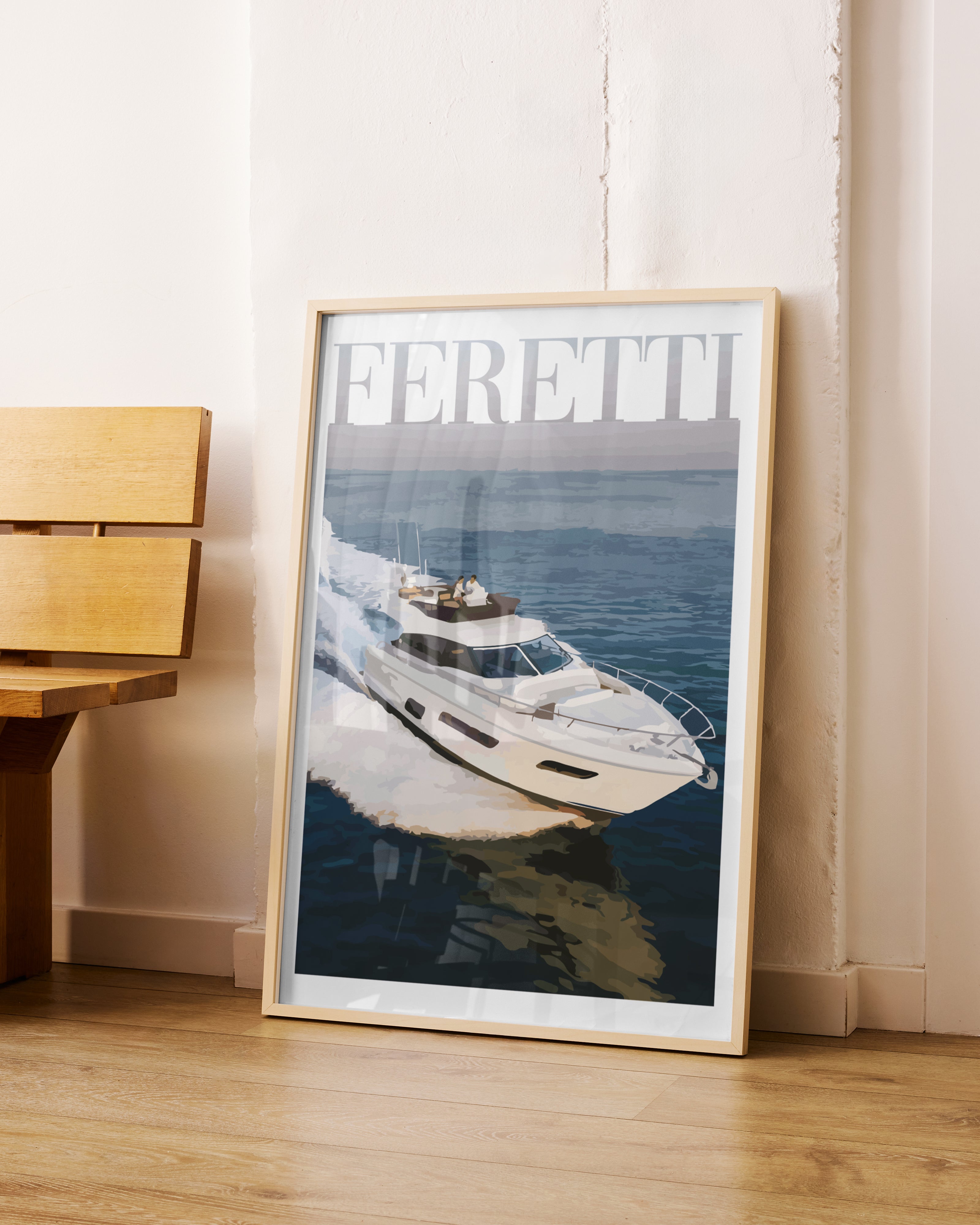 "Vanhaa rahaa Feretti" -juliste