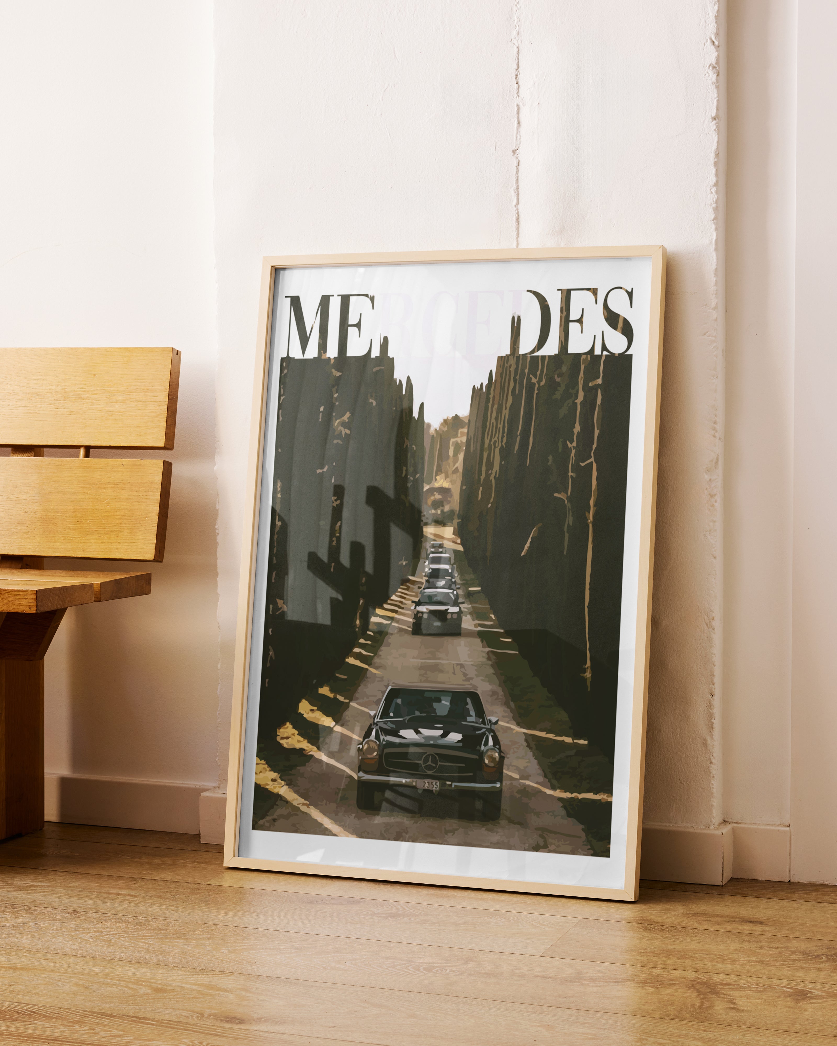"Old Money Mercedes No.2" Poster