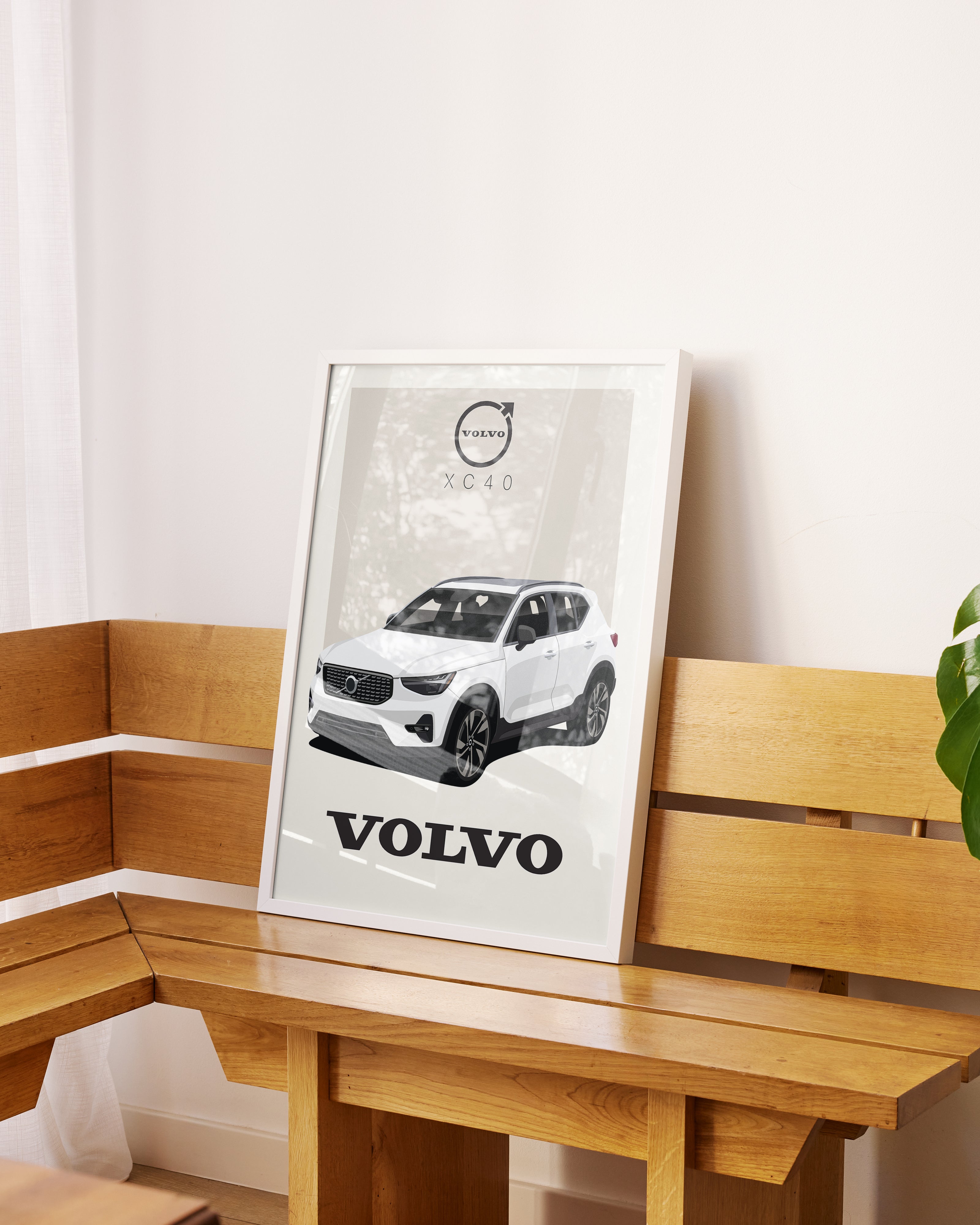 Handla Kanva "Volvo XC40" Poster online | Smidigt och enkelt på nätet - Merchsweden |