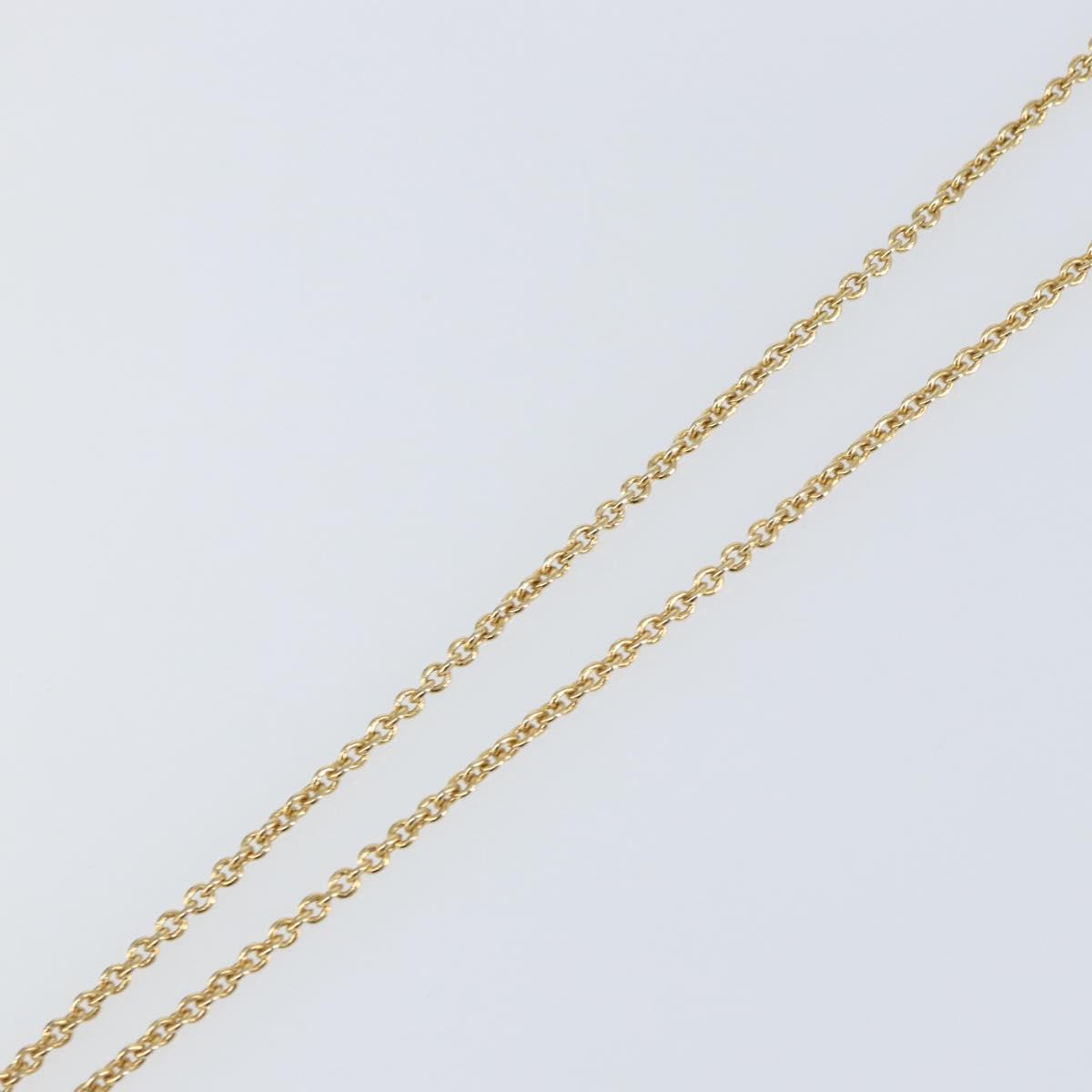 Necklace metal Gold Tone