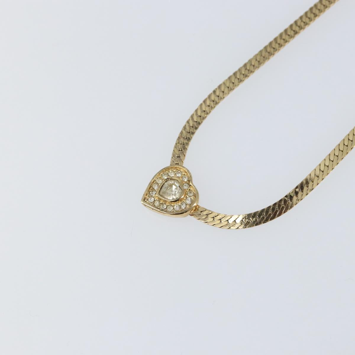 Necklace metal Gold Tone