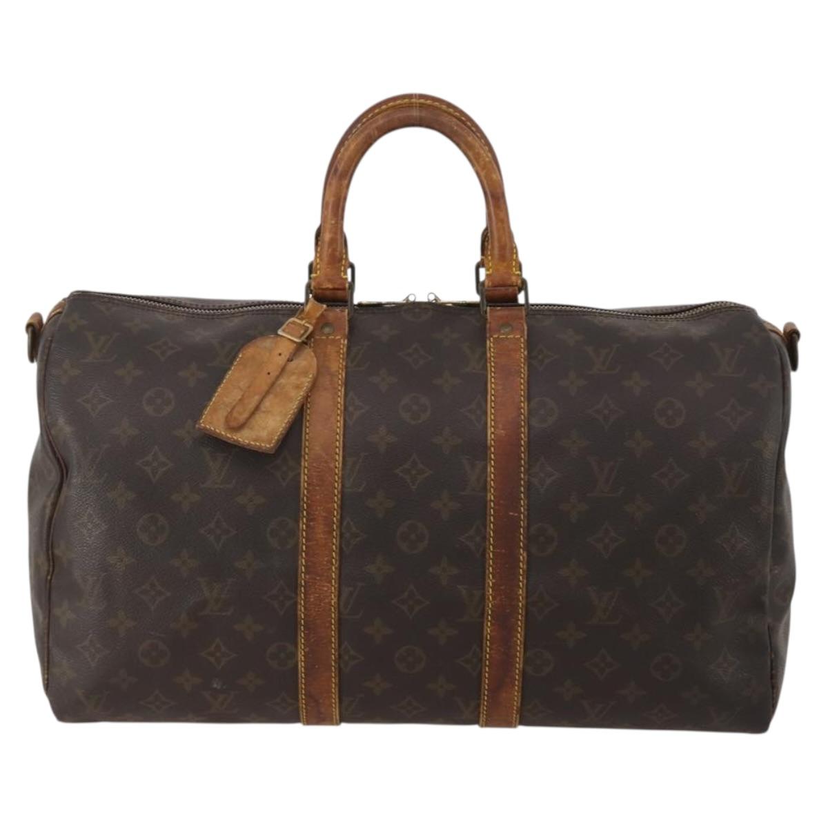 Monogram Keepall Bandouliere 45 Boston Bag