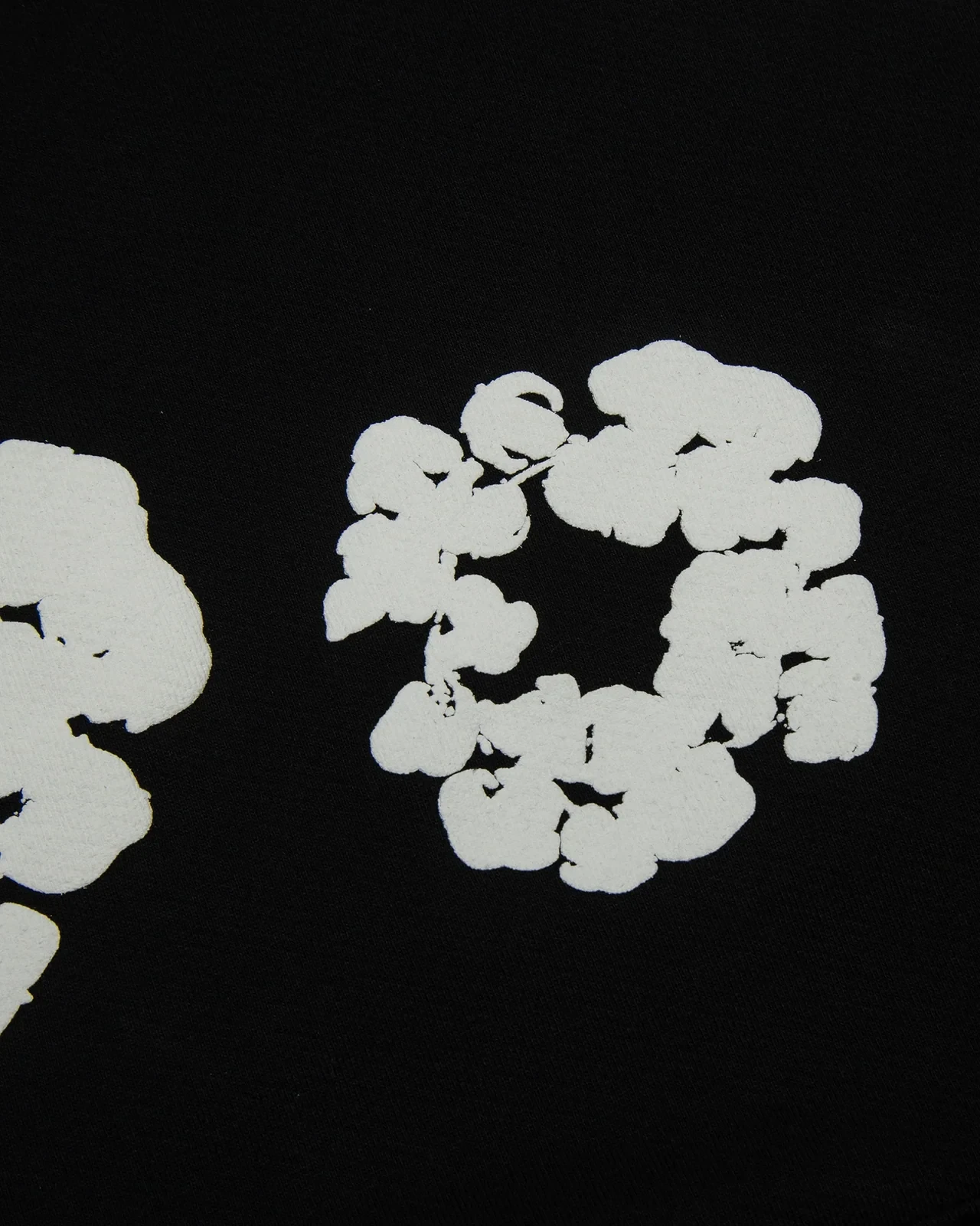 Denim Tears The Cotton Wreath Black Hoodie