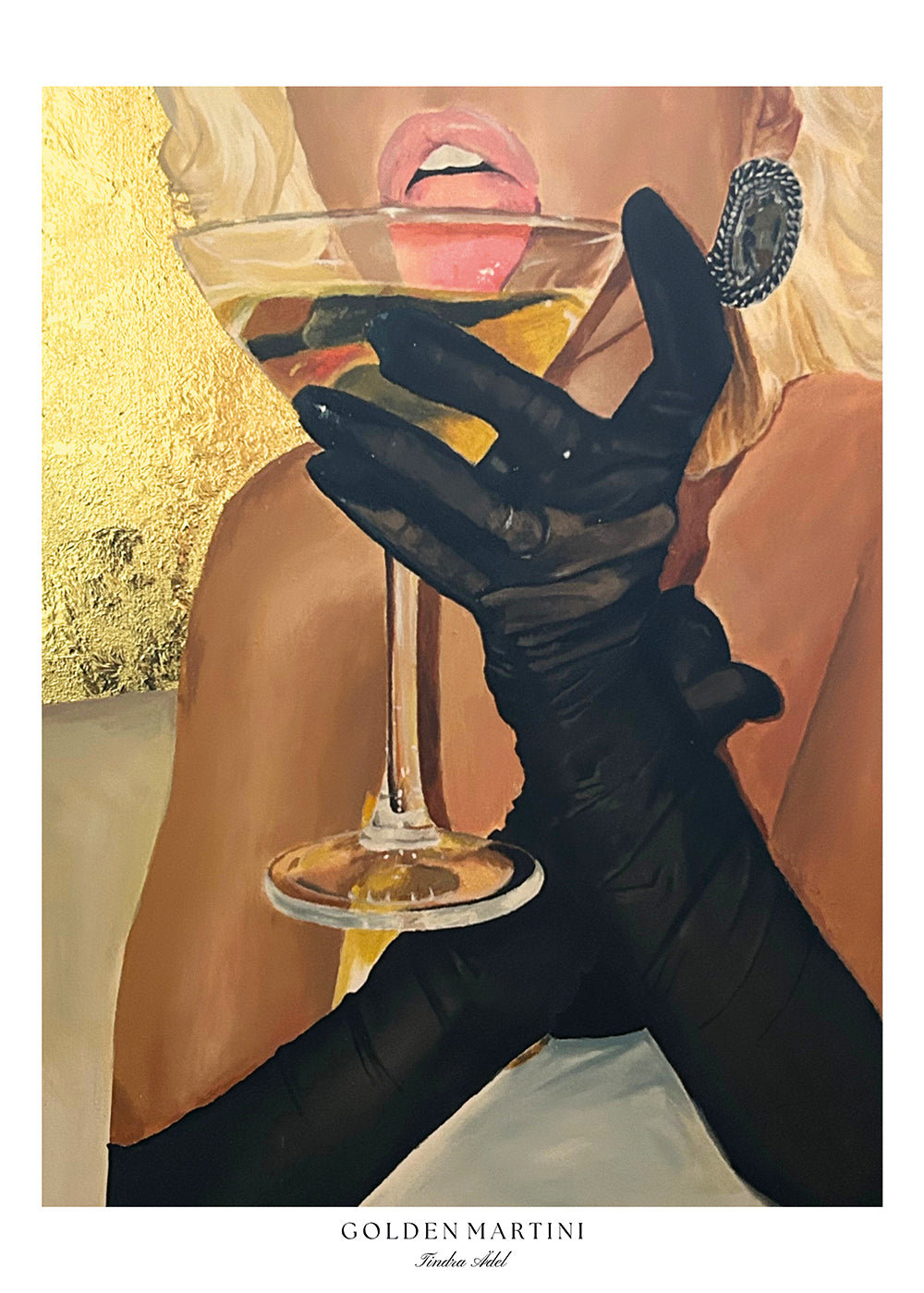 Juliste "Golden Martini Blonde"