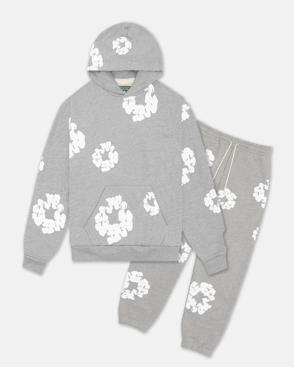 The Cotton Wreath Grey Tracksuit