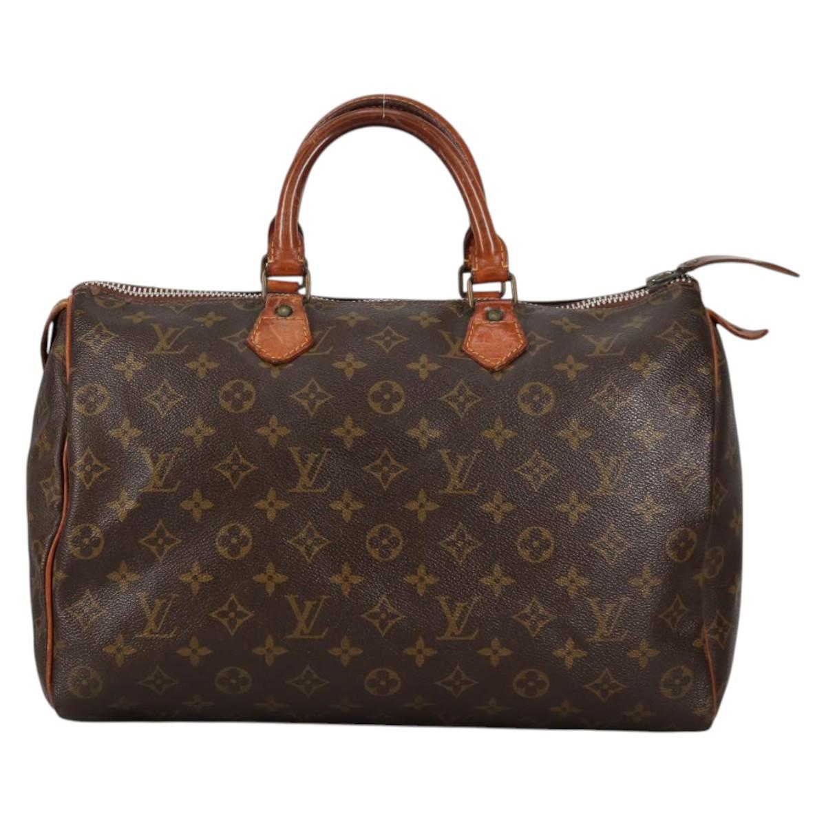 Monogram Speedy 35 Hand Bag Vintage