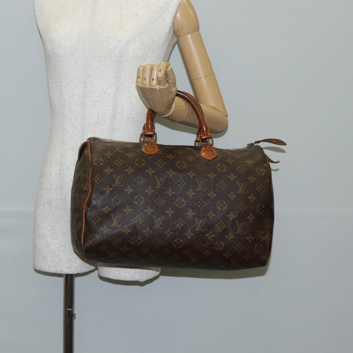 Monogram Speedy 35 Hand Bag Vintage
