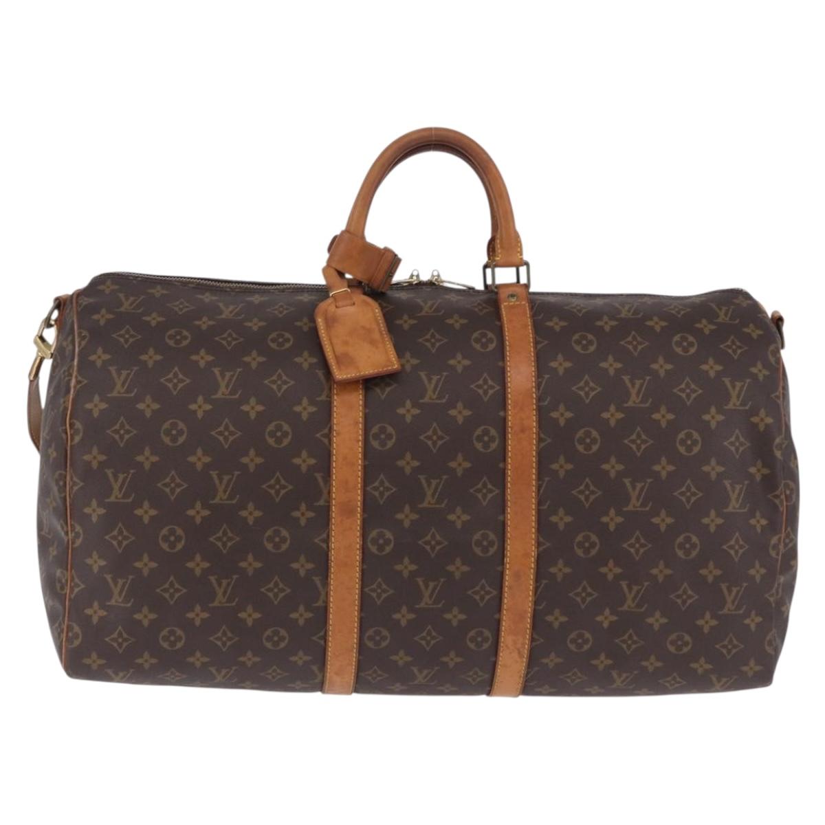Monogram Keepall Bandouliere 55 Boston Bag