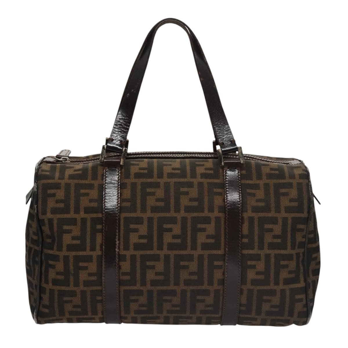 Zucca Canvas Handbag Brown