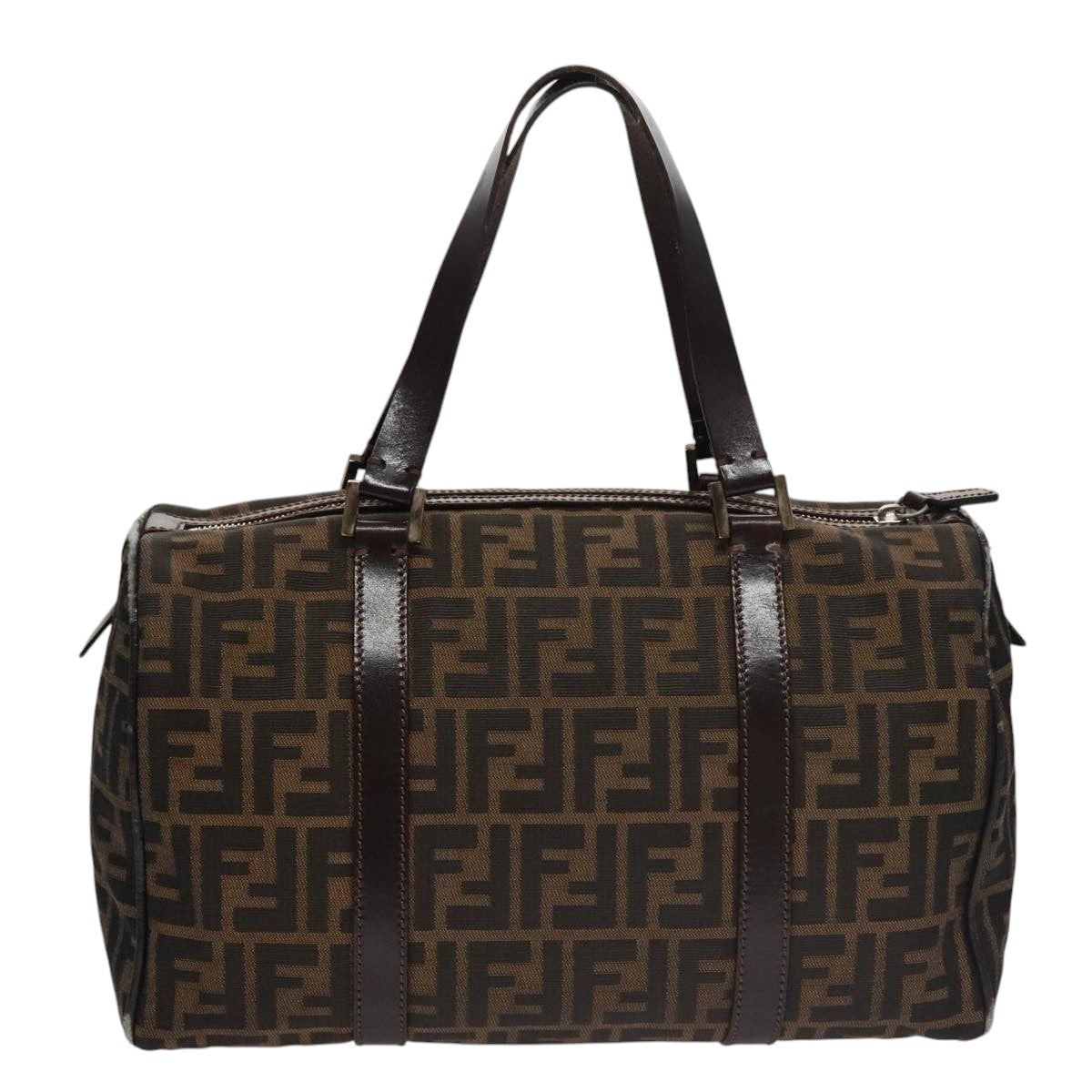 Zucca Canvas Handbag Brown