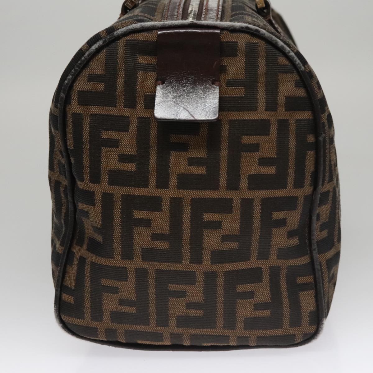 Zucca Canvas Handbag Brown