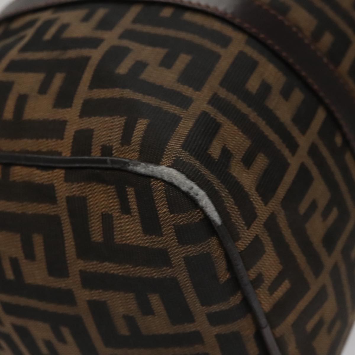 Zucca Canvas Handbag Brown