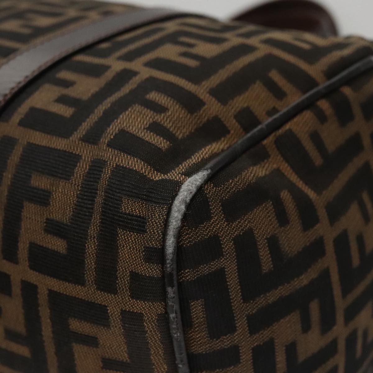 Zucca Canvas Handbag Brown