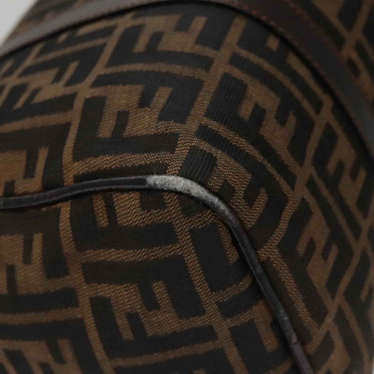 Zucca Canvas Handbag Brown