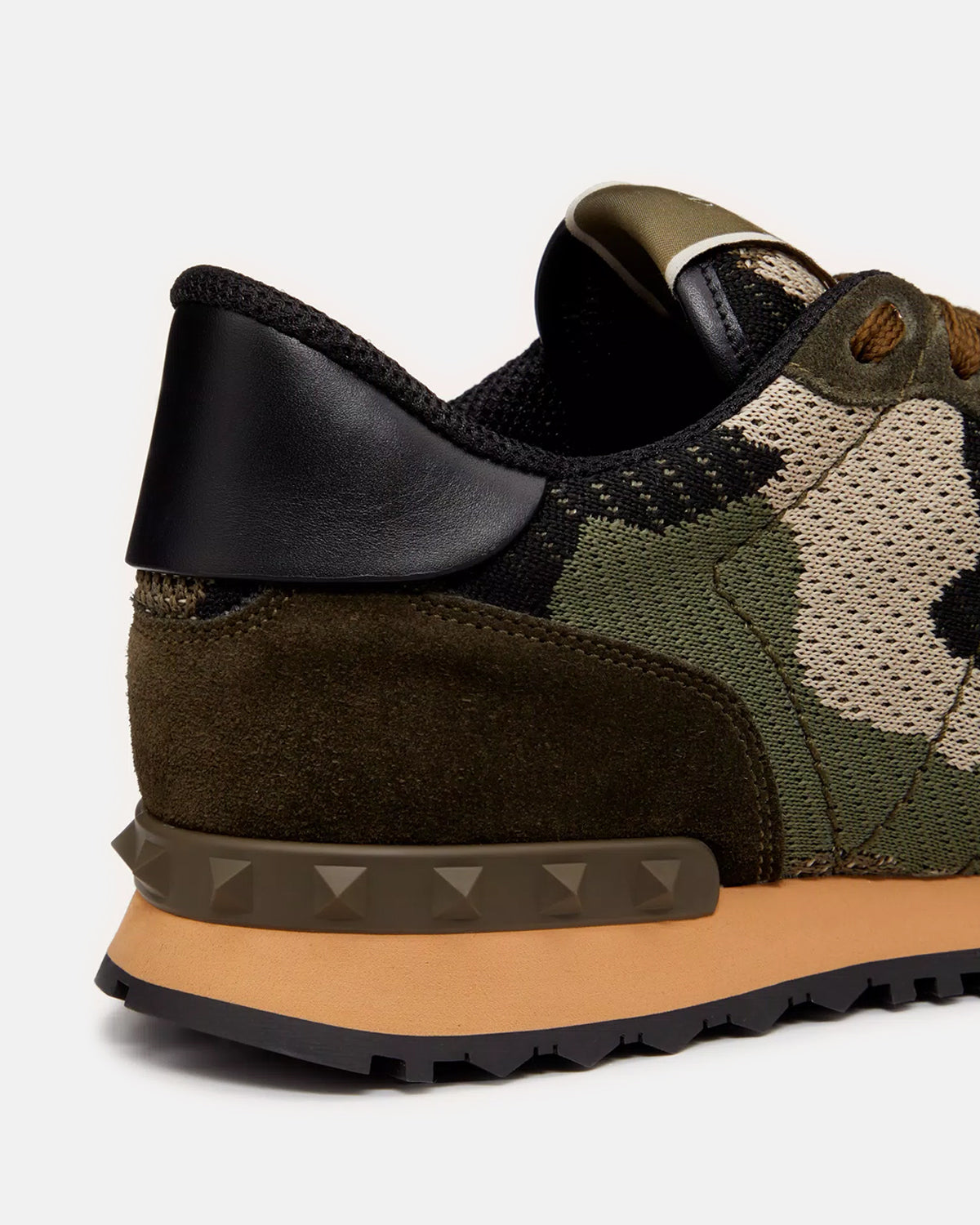 Valentino Rockrunners Black Army Green