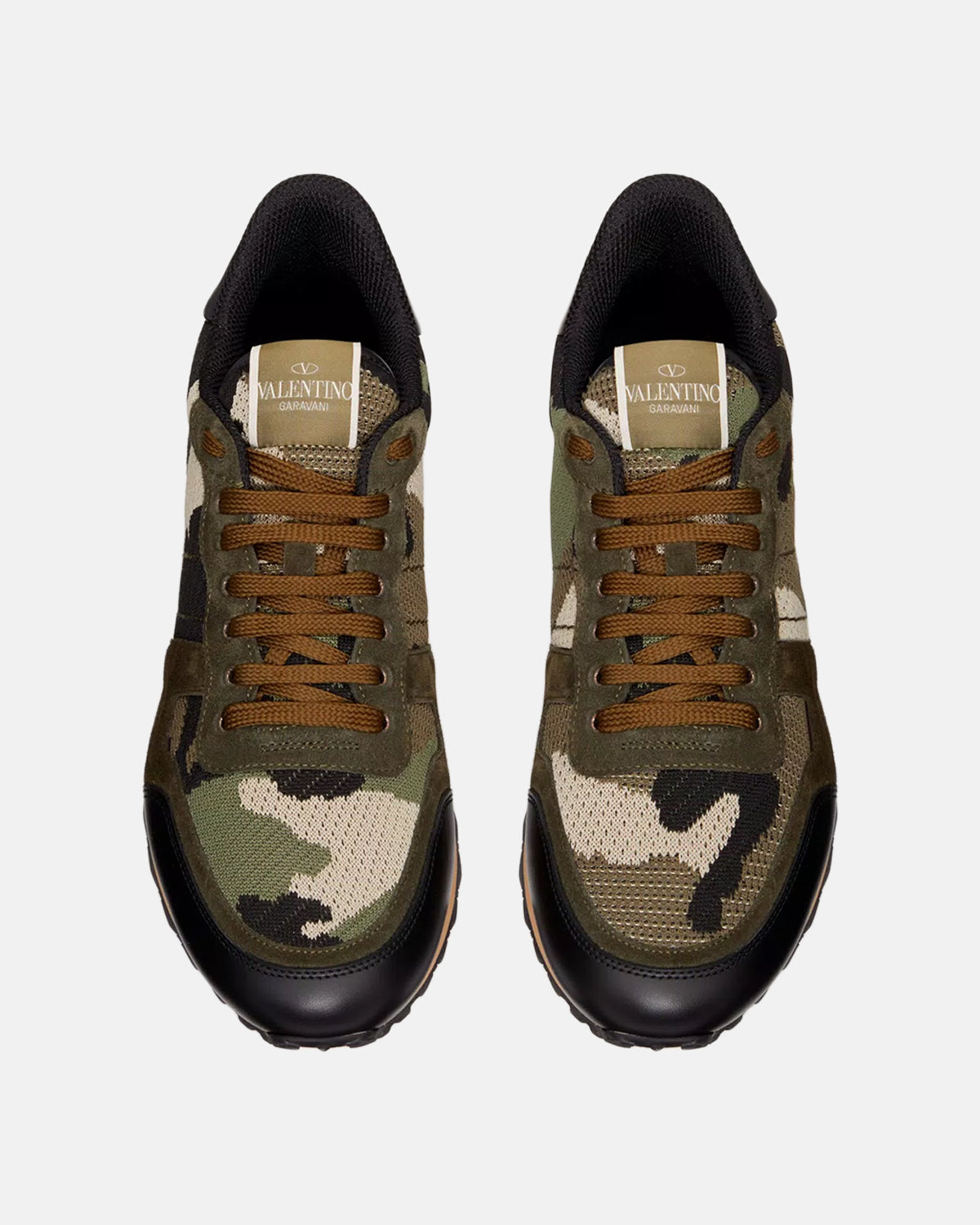 Valentino Rockrunners Black Army Green