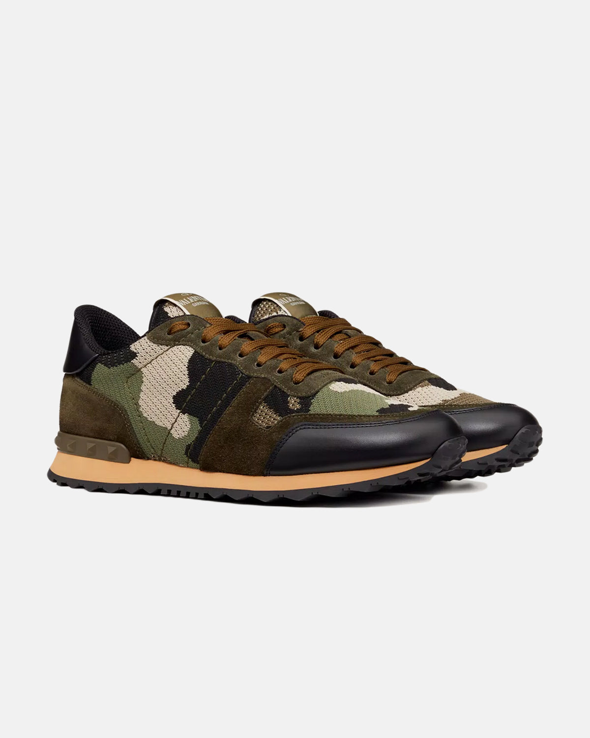 Valentino Rockrunners Black Army Green