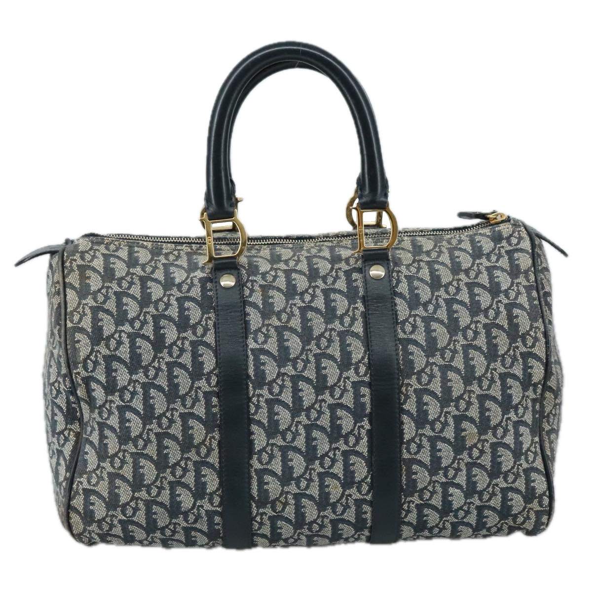 Trotter Canvas Hand Bag Navy