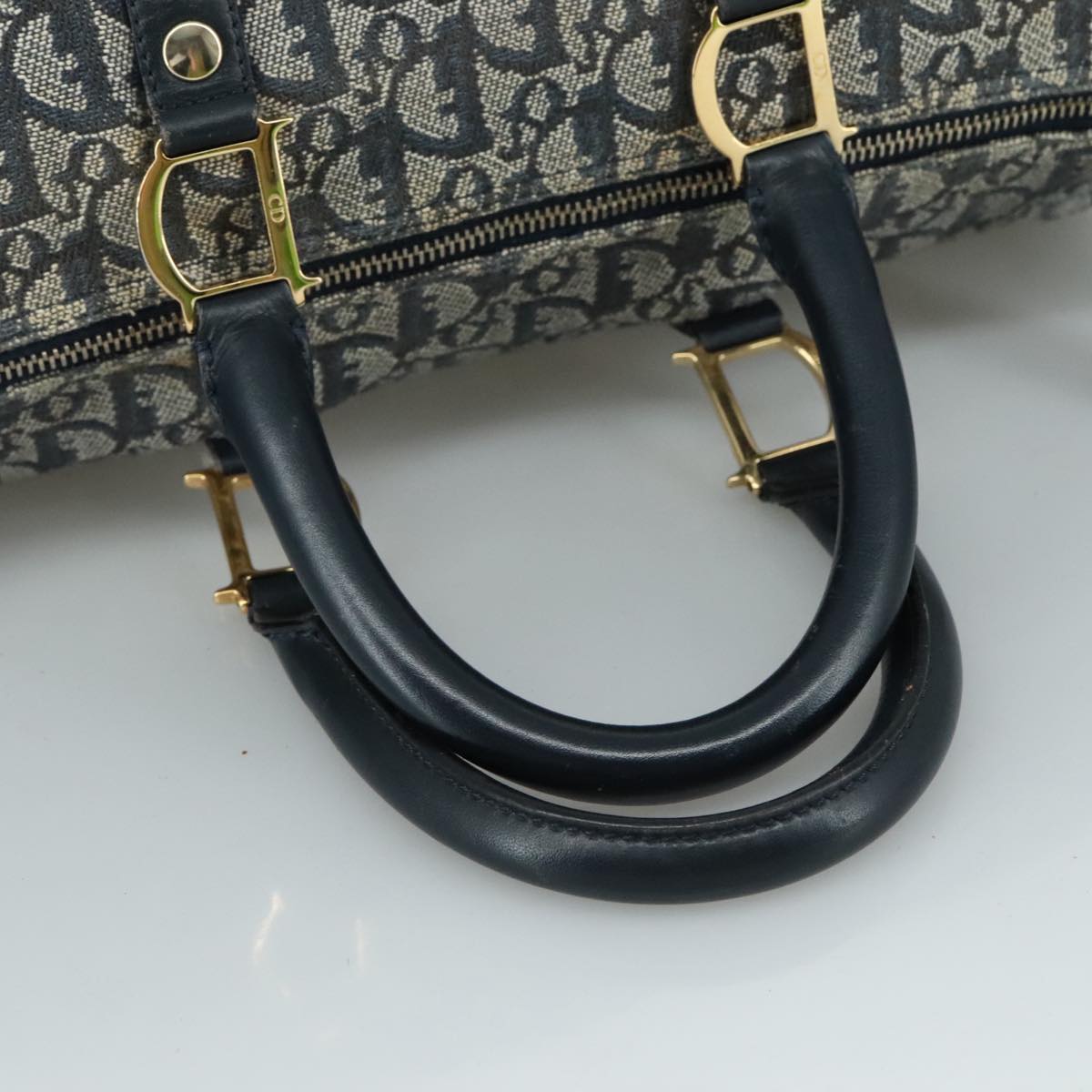 Trotter Canvas Hand Bag Navy