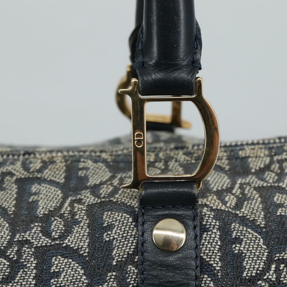 Trotter Canvas Hand Bag Navy
