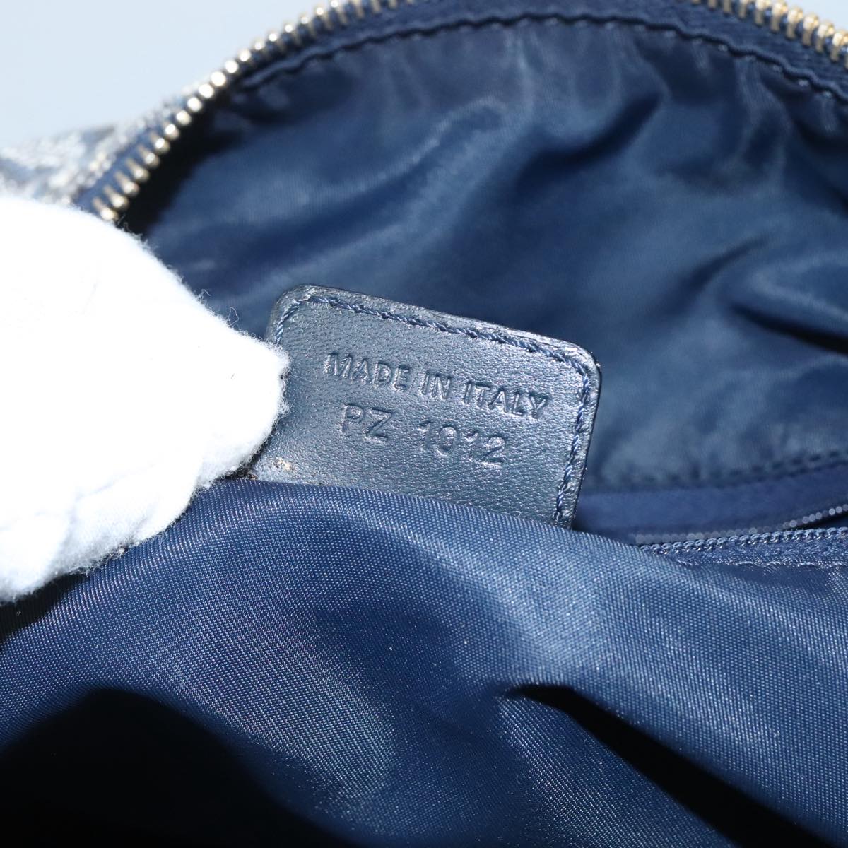 Trotter Canvas Hand Bag Navy