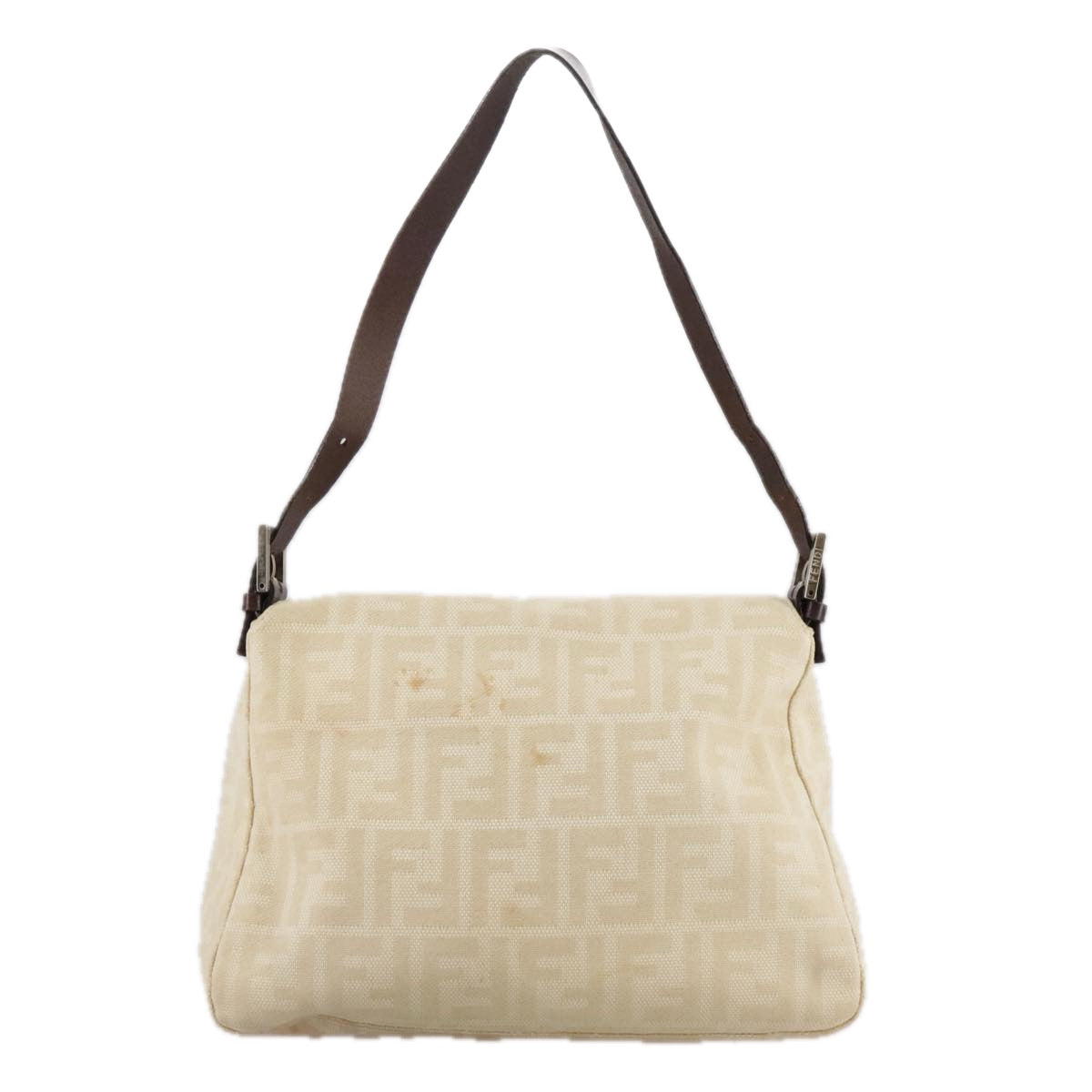 Zucca Canvas Mamma Baguette Shoulder Bag Beige