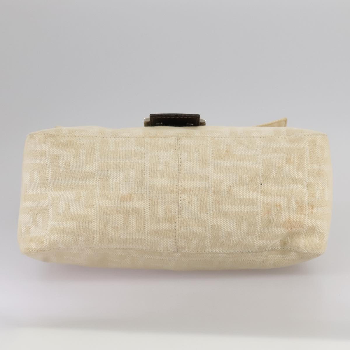Zucca Canvas Mamma Baguette Shoulder Bag Beige