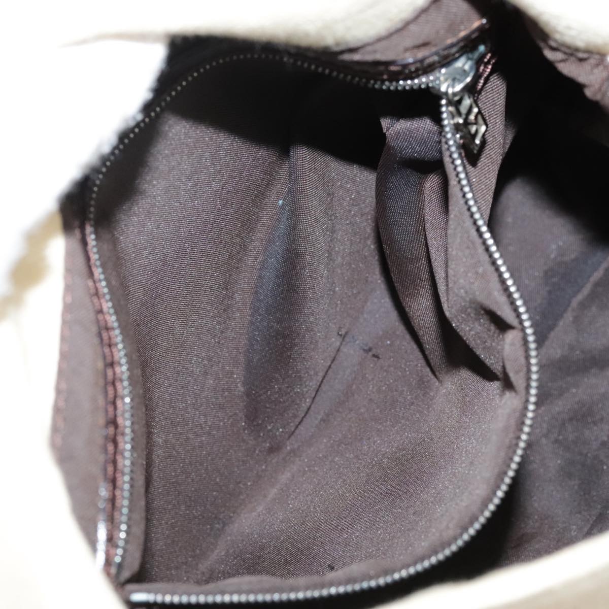Zucca Canvas Mamma Baguette Shoulder Bag Beige