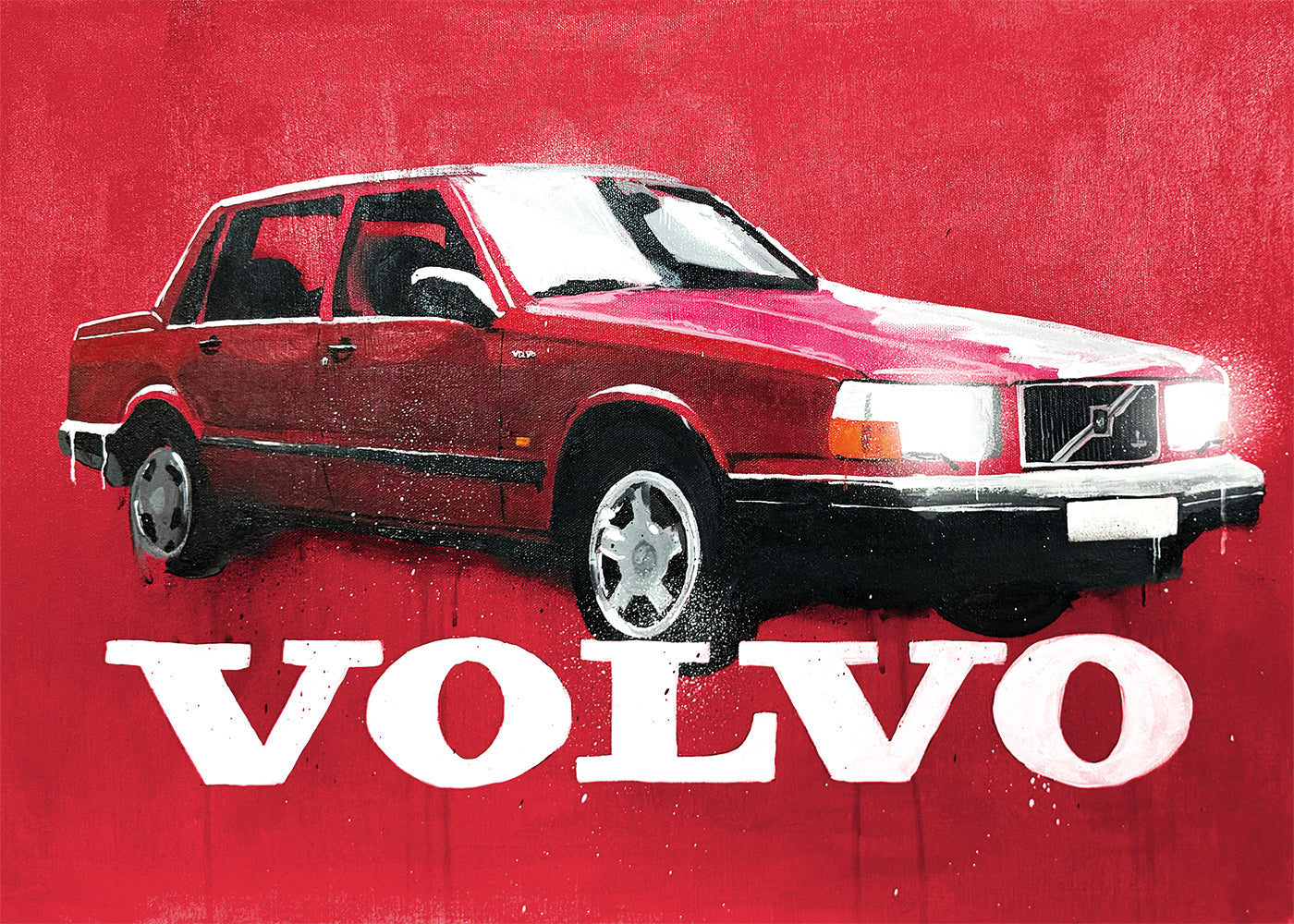 Volvo 740 -juliste