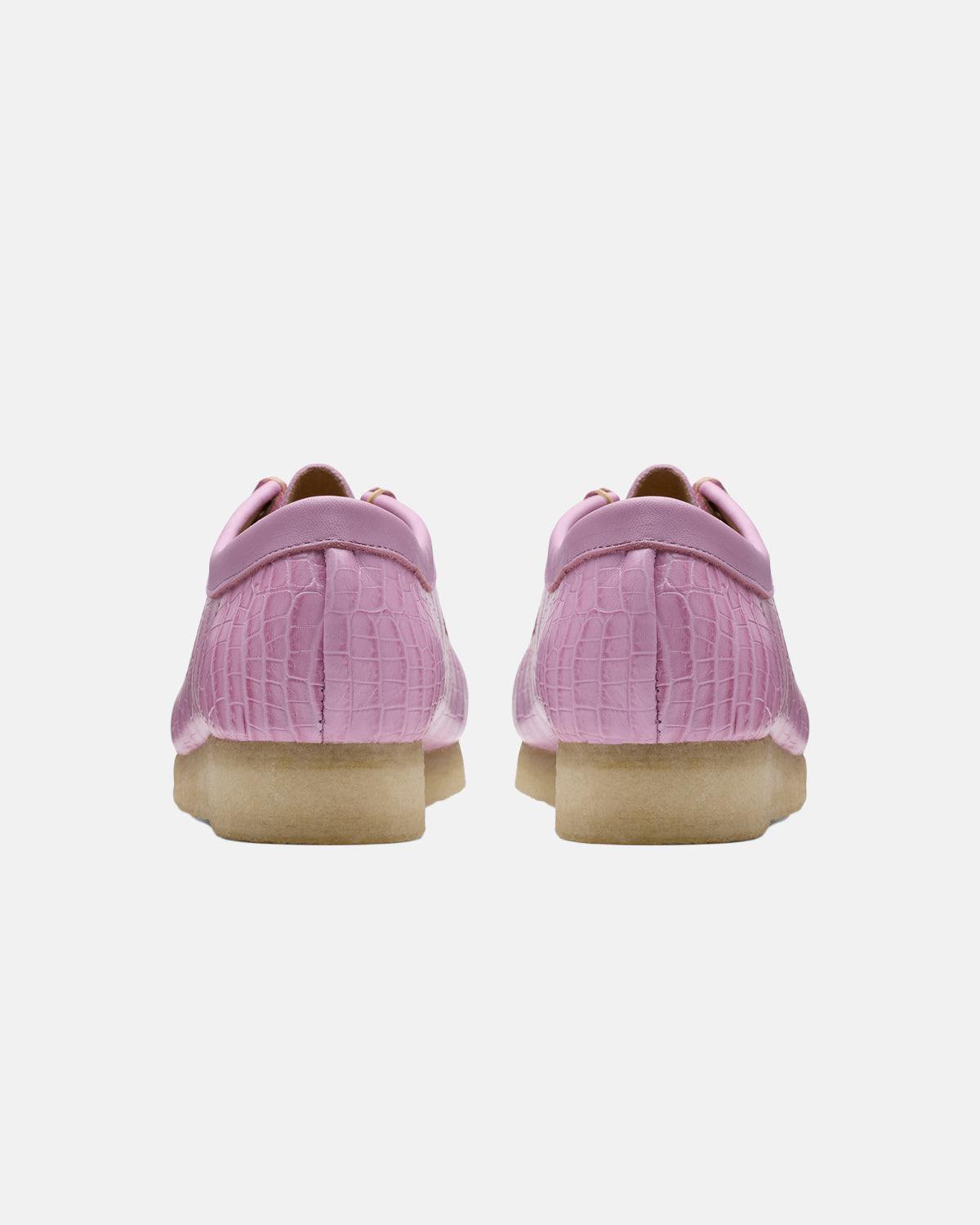 Wallabee D "Mauve Croc"
