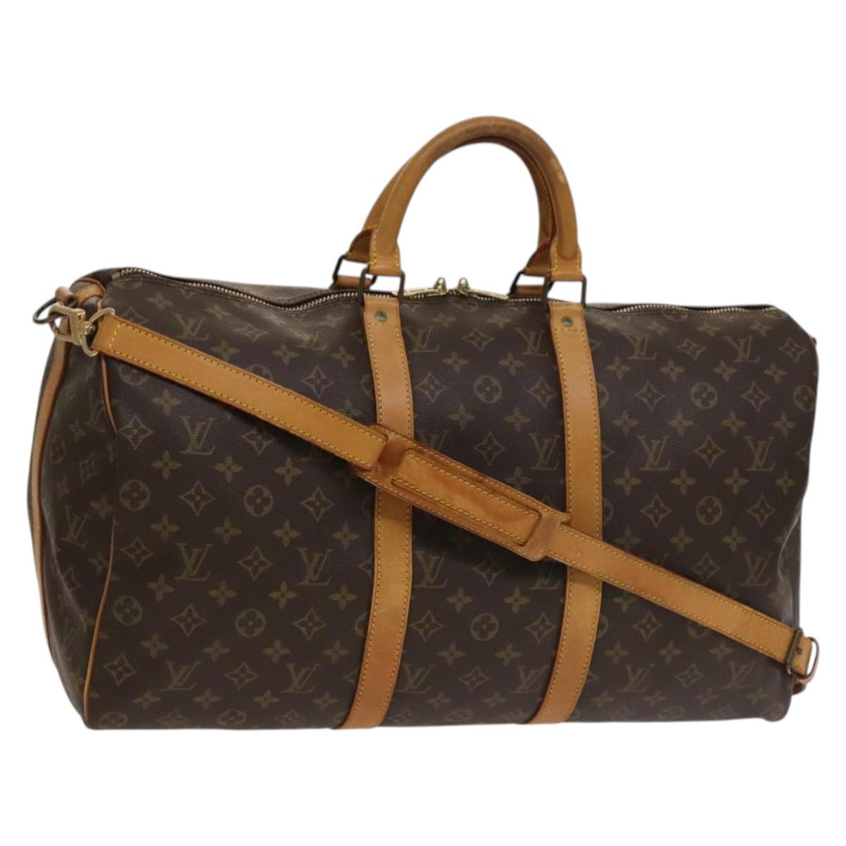 Monogram Keepall Bandouliere 50 Boston Bag