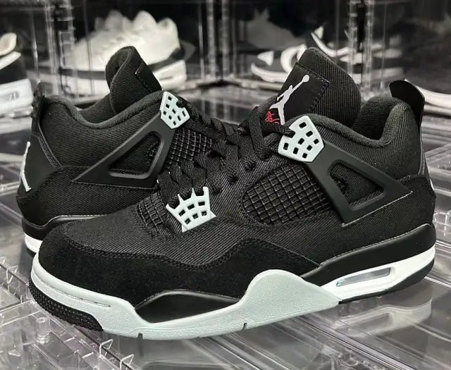 Air Jordan 4 "Black Canvas"