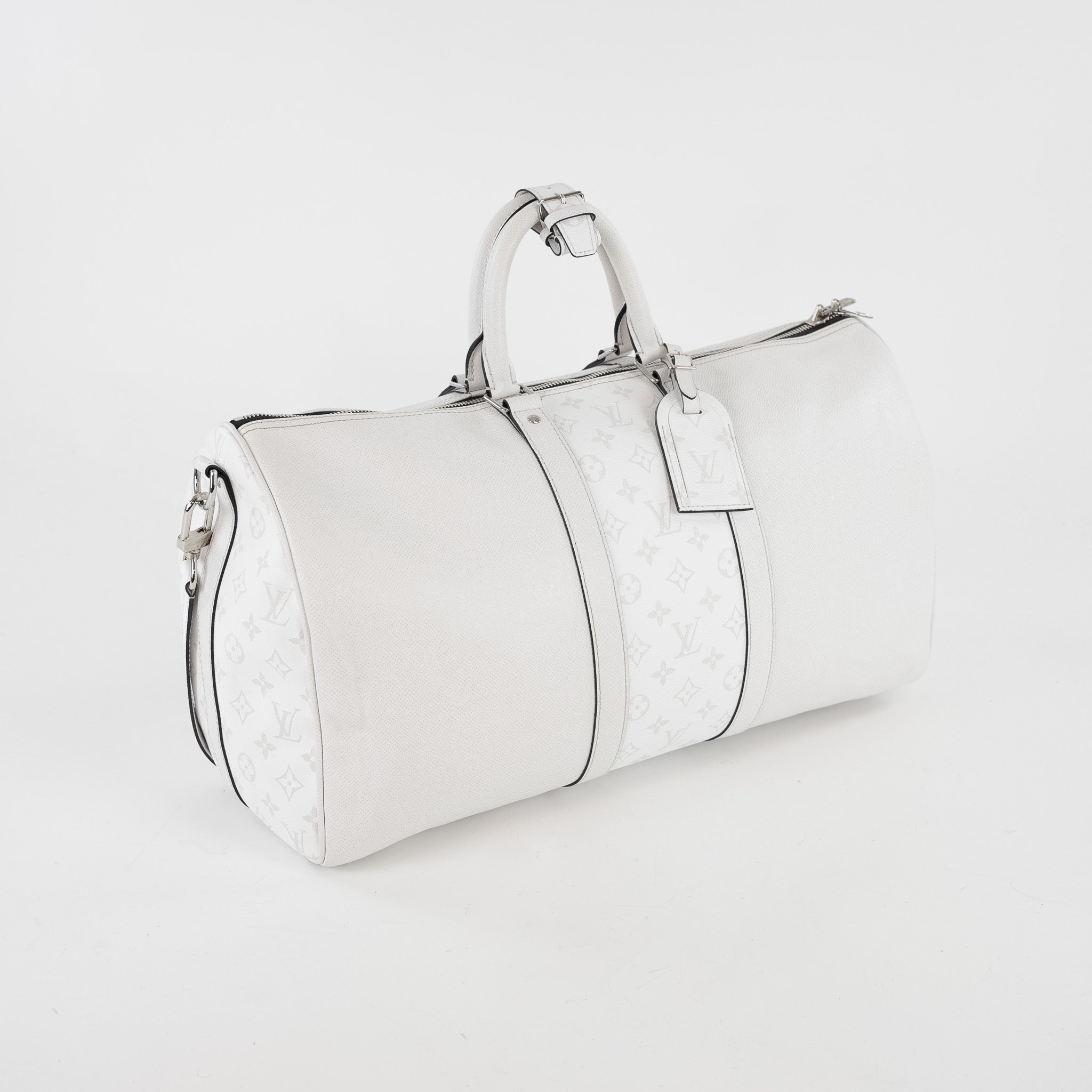 Handla Louis Vuitton Keepall Bandouliére 50 White online | Smidigt och enkelt på nätet - Merchsweden |